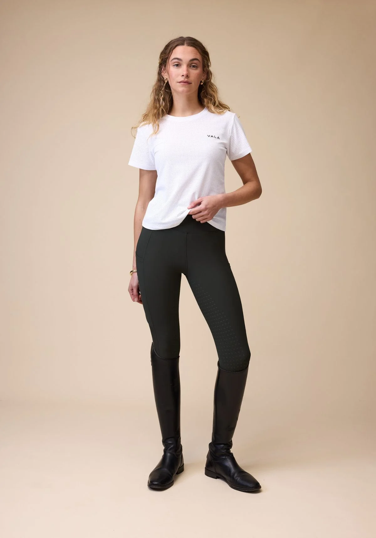 Active Everyday Riding Leggings - Olive - Image 4