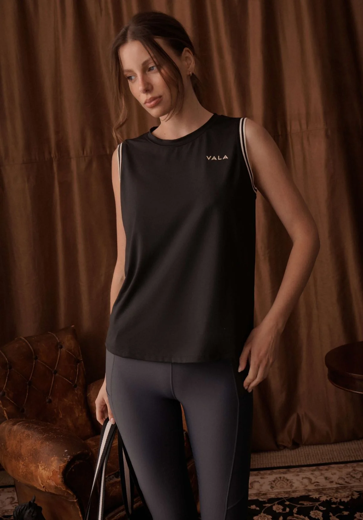Carly Tank - Black - Image 5
