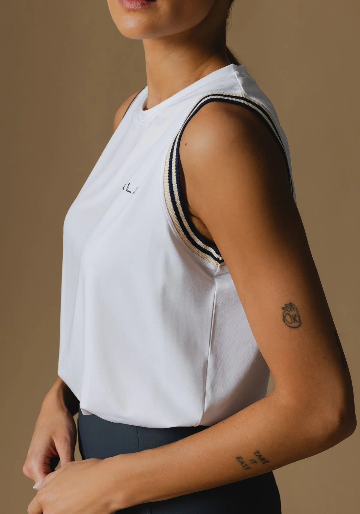 Carly Tank - White - Image 2