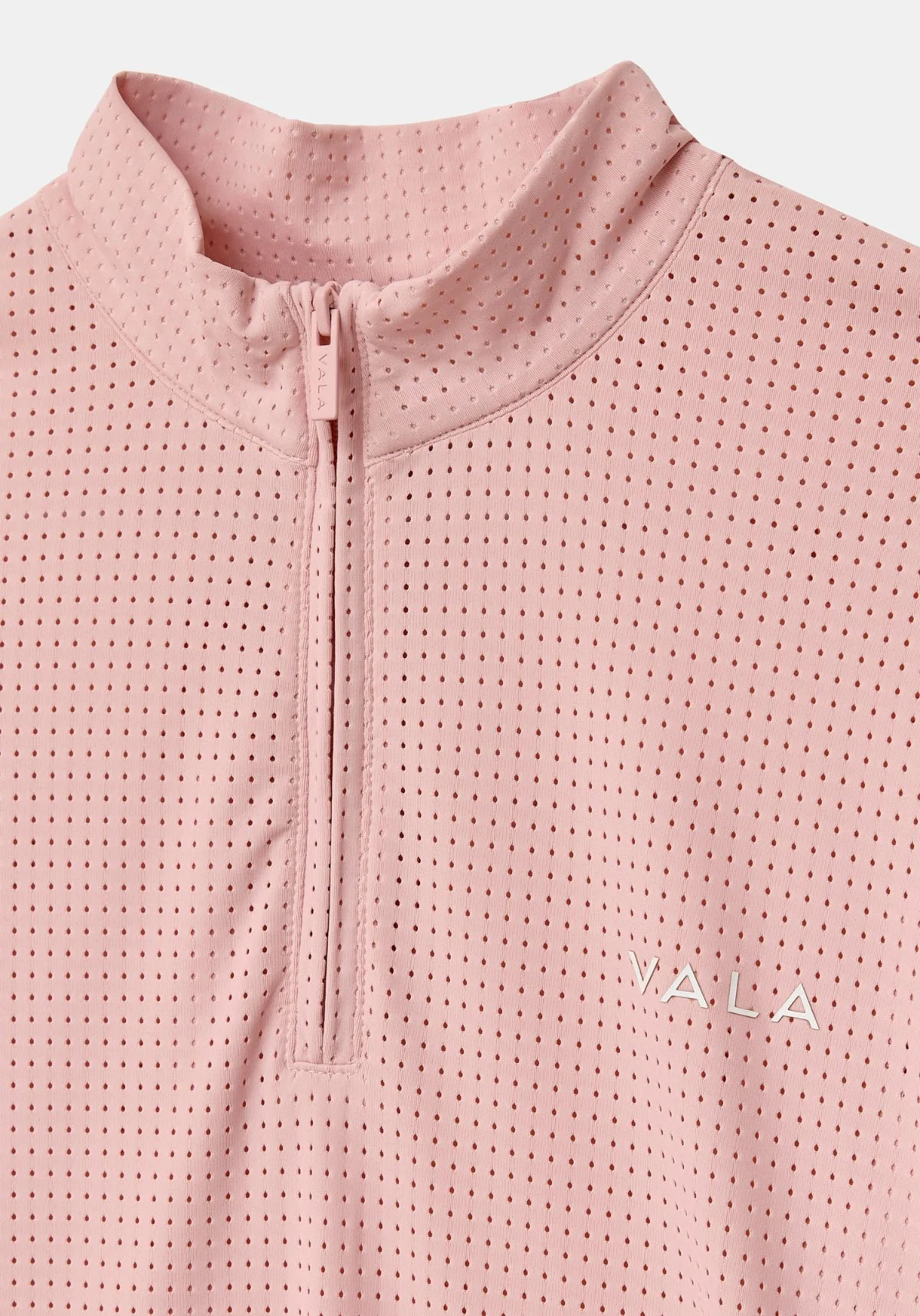 Elsa Mesh L/S Zip - Pastel pink - Image 4