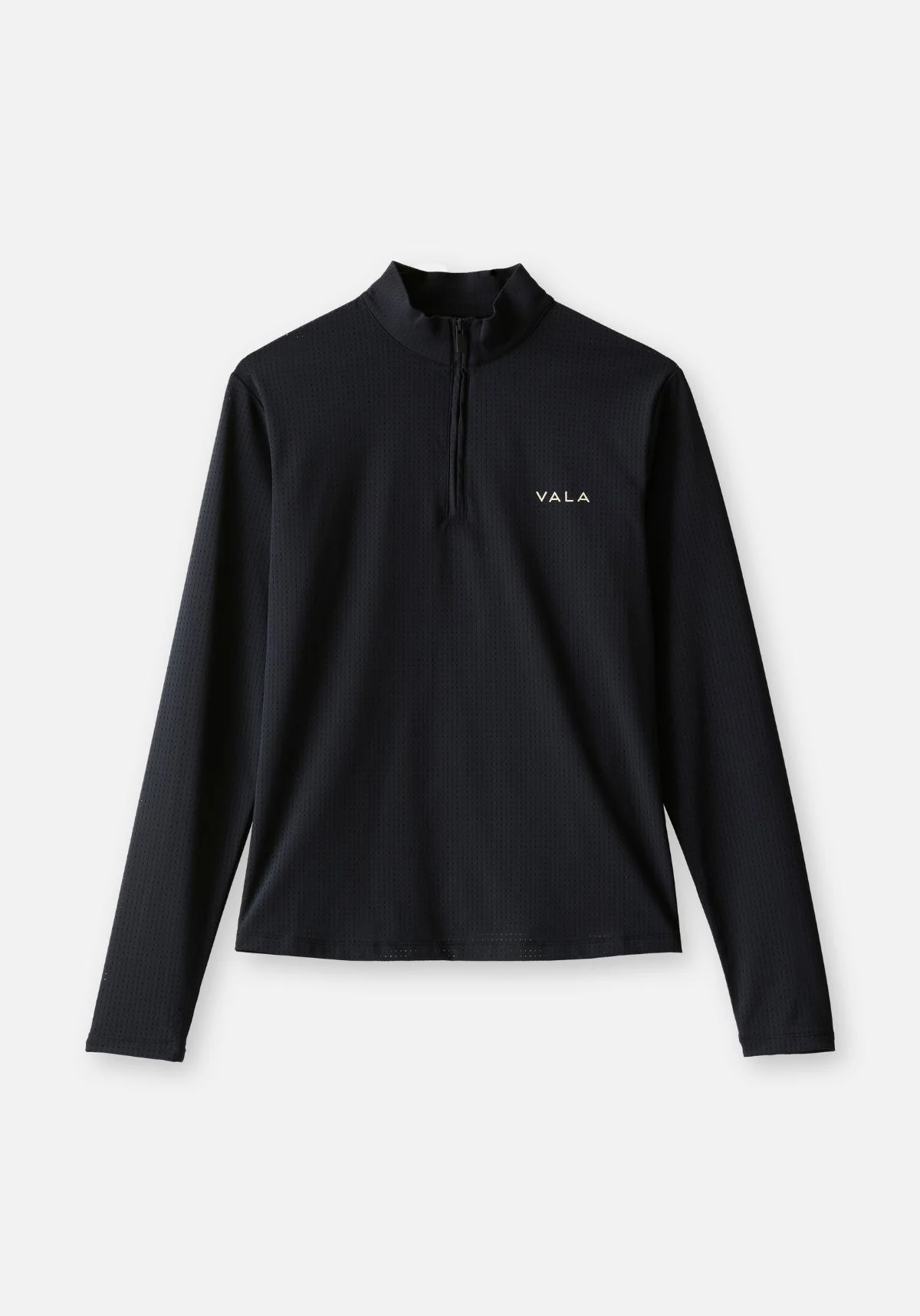 Elsa Mesh L/S Zip - Black - Image 5