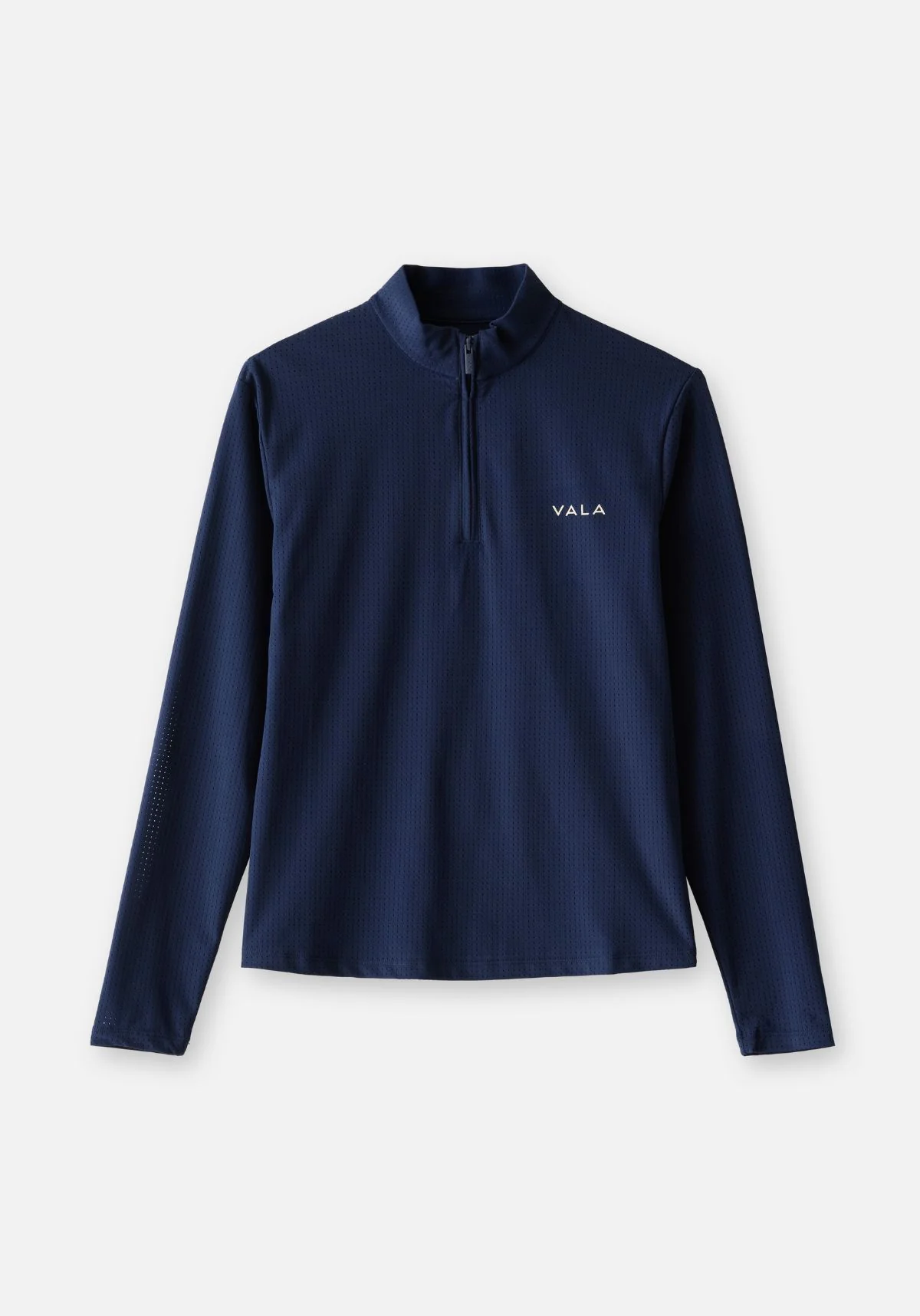 Elsa Mesh L/S Zip - Navy - Image 3