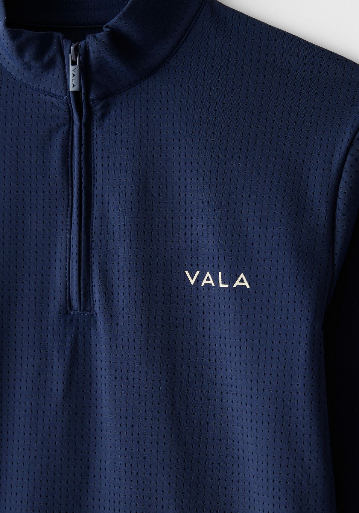 Elsa Mesh L/S Zip - Navy - Image 4