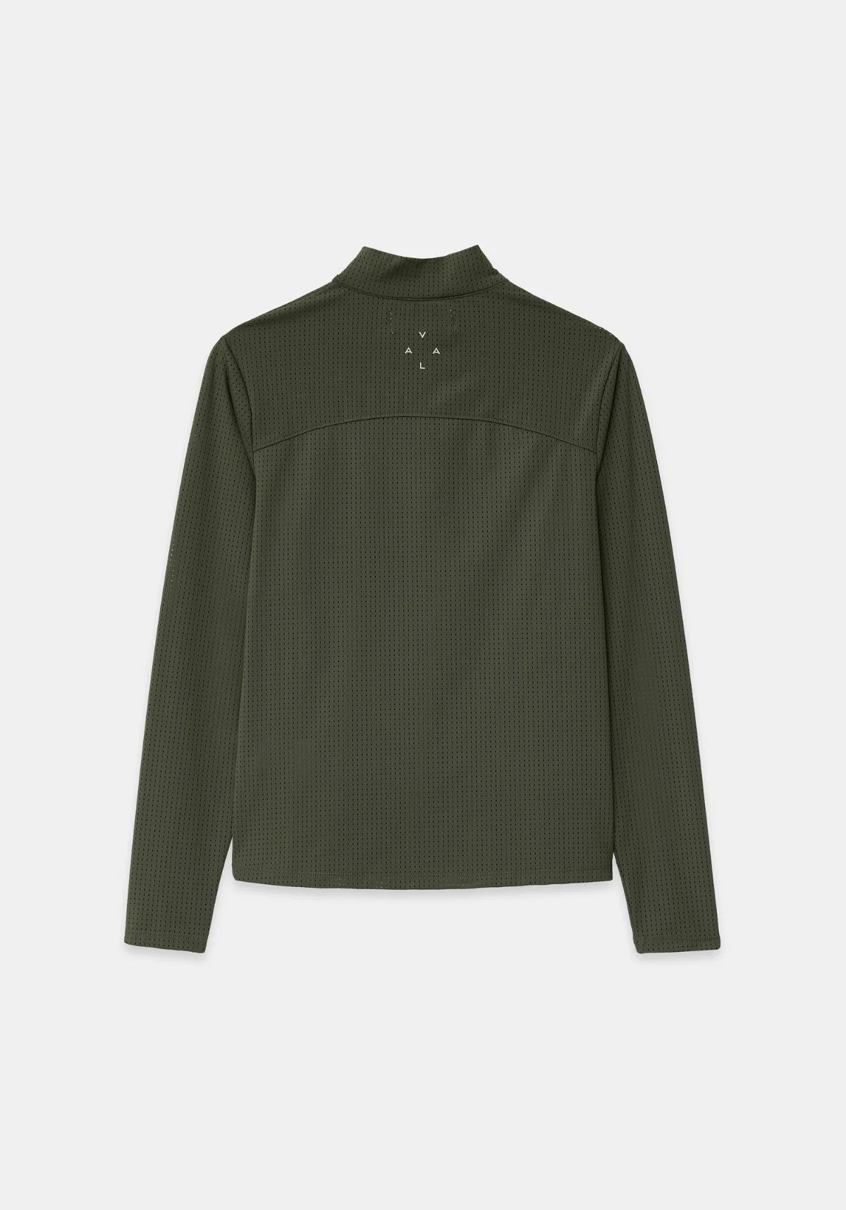 Elsa Mesh L/S Zip - Olive - Image 15