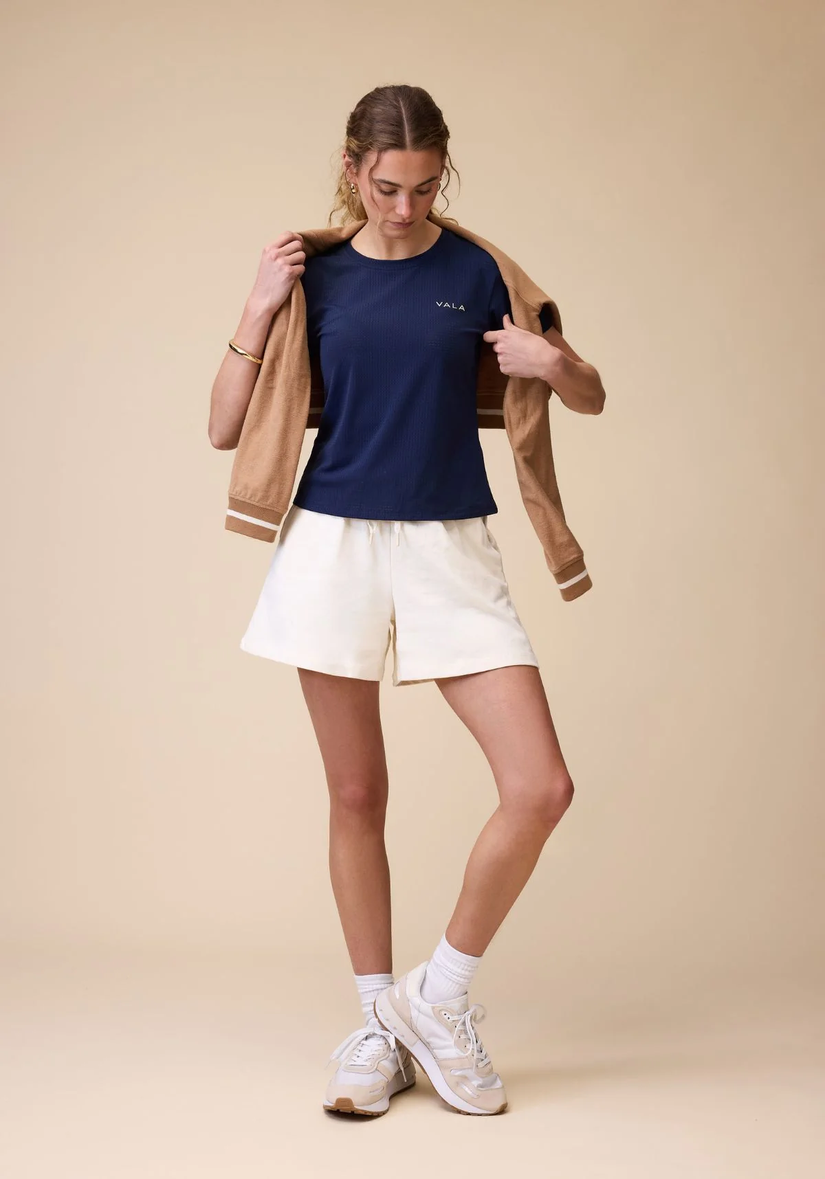 Mesh Tee - Navy - Image 4