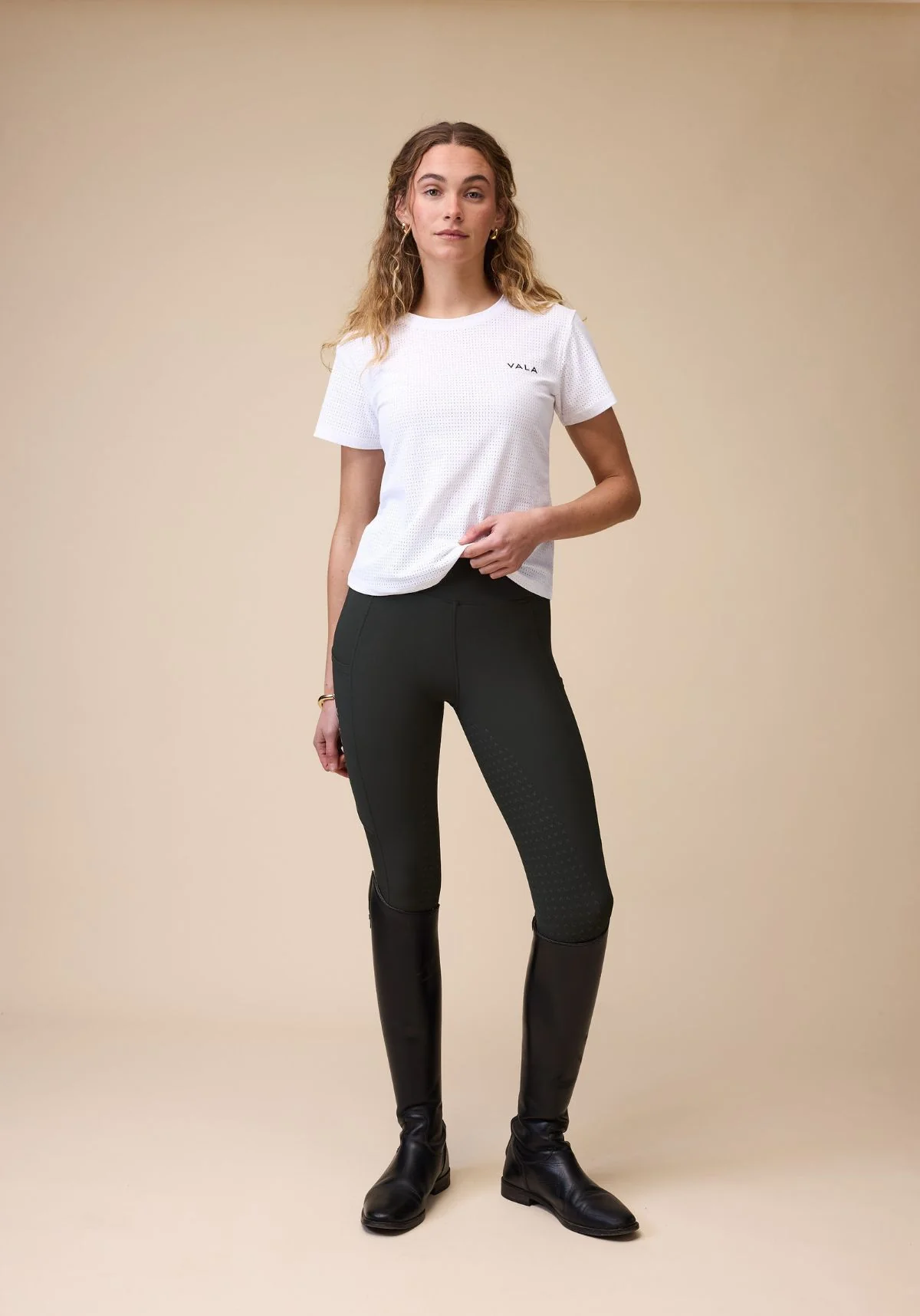 Mesh Tee - White - Image 4