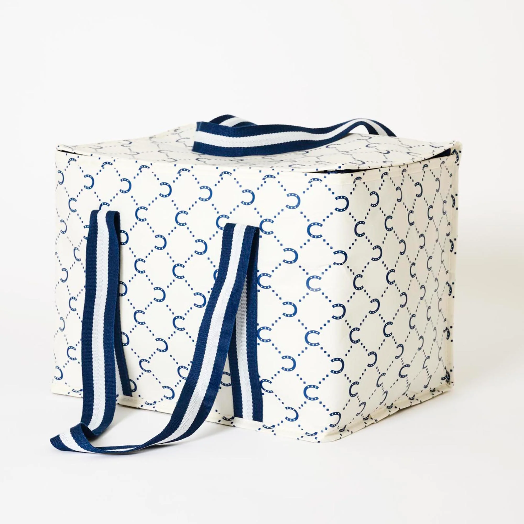 Navy Horseshoe Large Insulated Tote - Project Ten X VALA - Image 2
