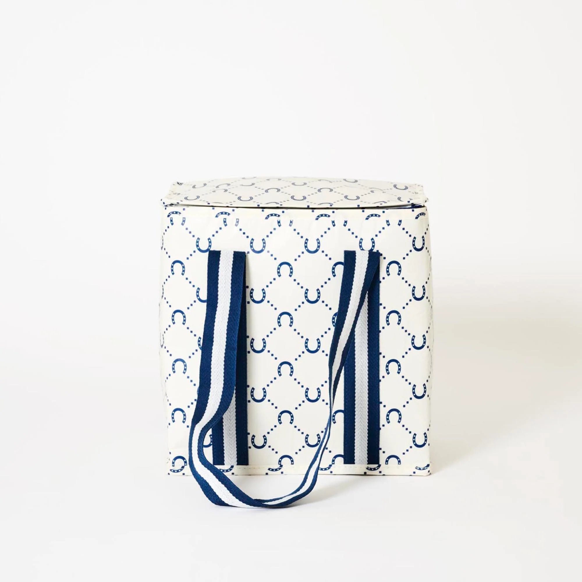 Navy Horseshoe Medium Insulated Tote - Project Ten X VALA - Image 2
