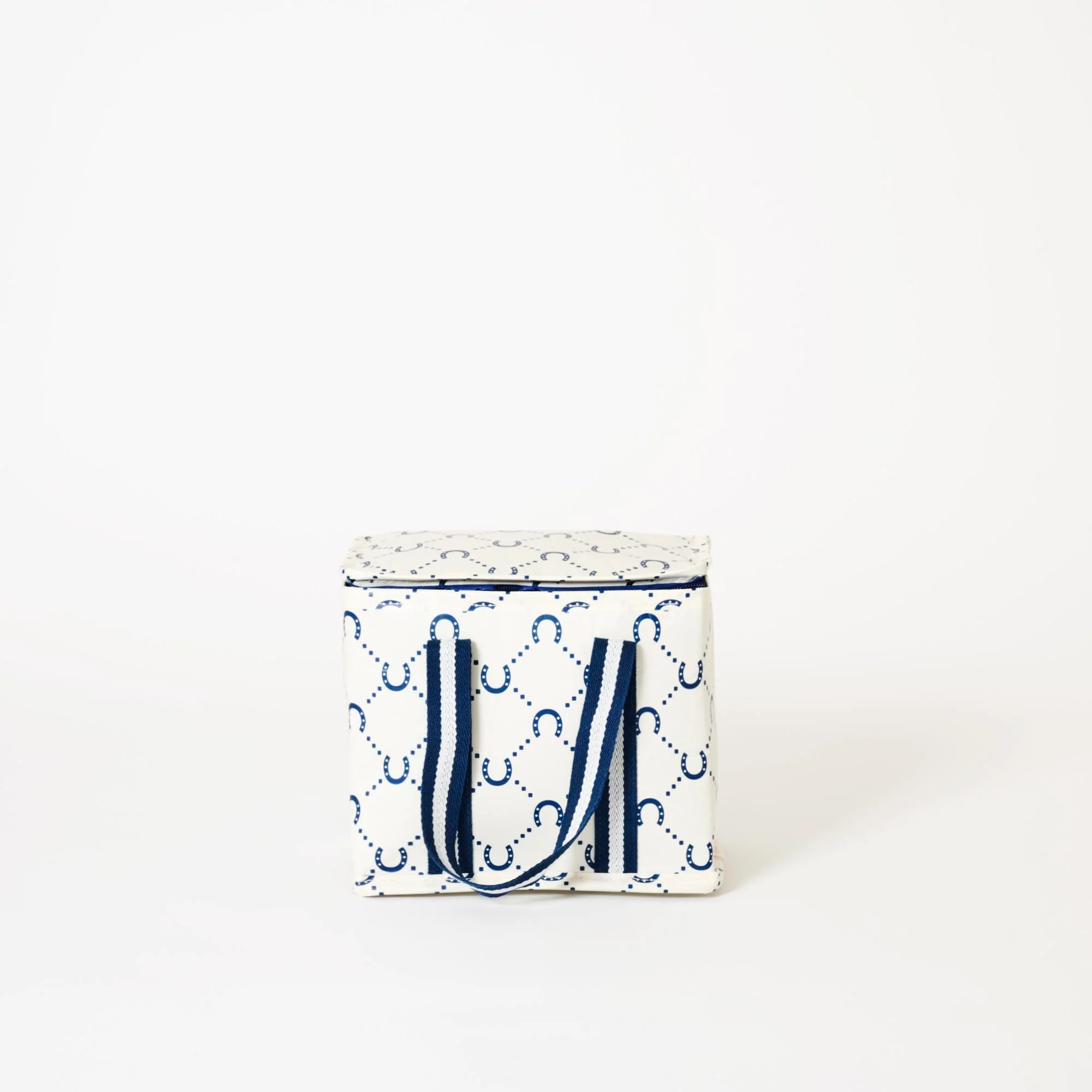 Navy Horseshoe Mini Insulated Tote - Project Ten X VALA