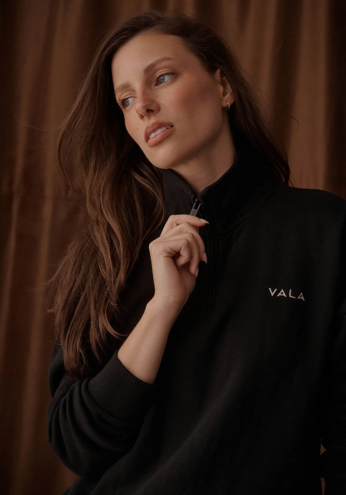 Olsen 1/4 Zip Fleece - Black