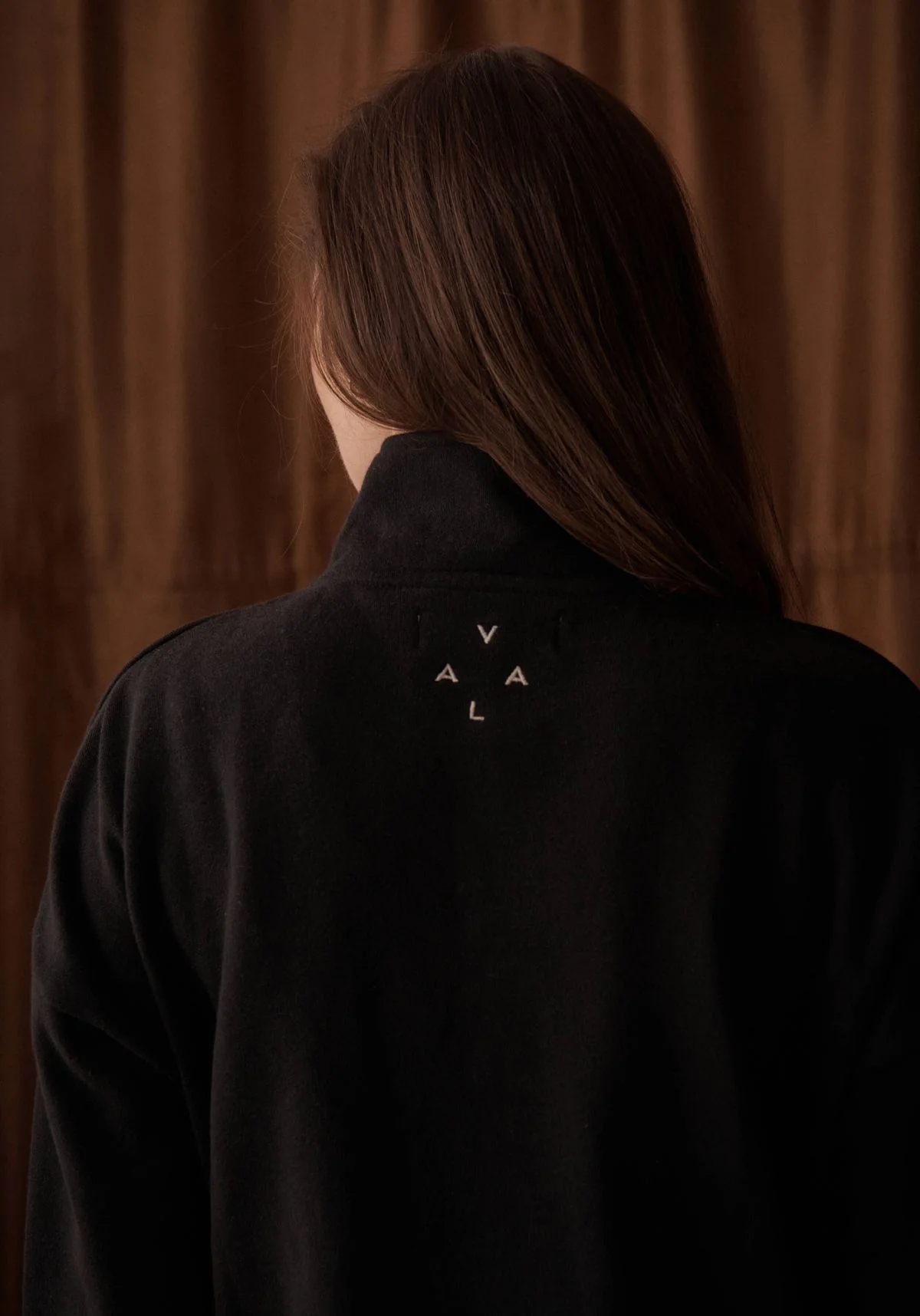 Olsen 1/4 Zip Fleece - Black - Image 4