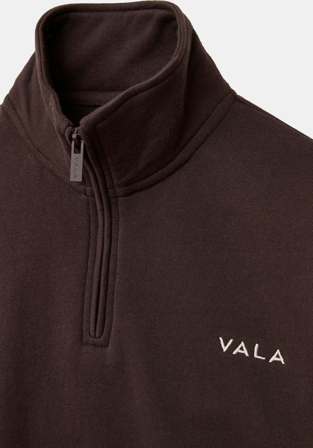 Olsen 1/4 Zip Fleece - Cocoa - Image 7