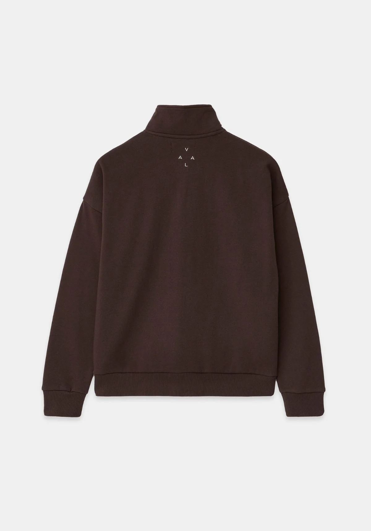 Olsen 1/4 Zip Fleece - Cocoa - Image 9