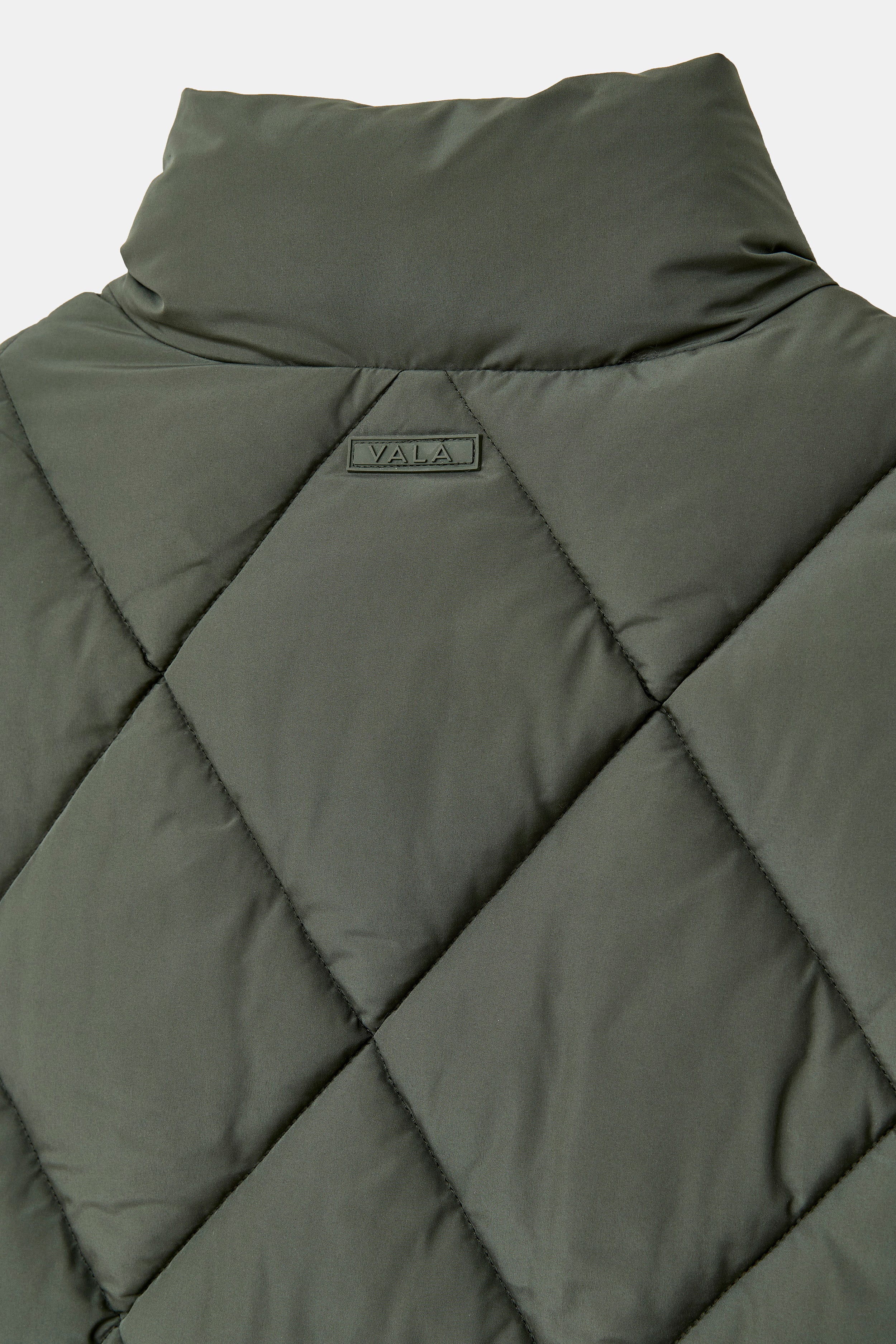 Diamond Quilted Vest - Clover - Image 14