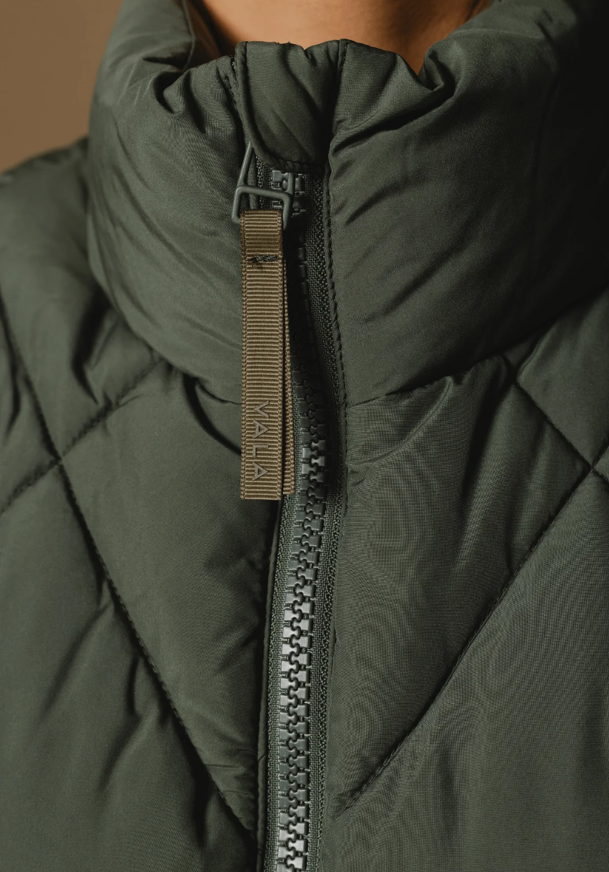 Diamond Quilted Vest - Clover - Image 6