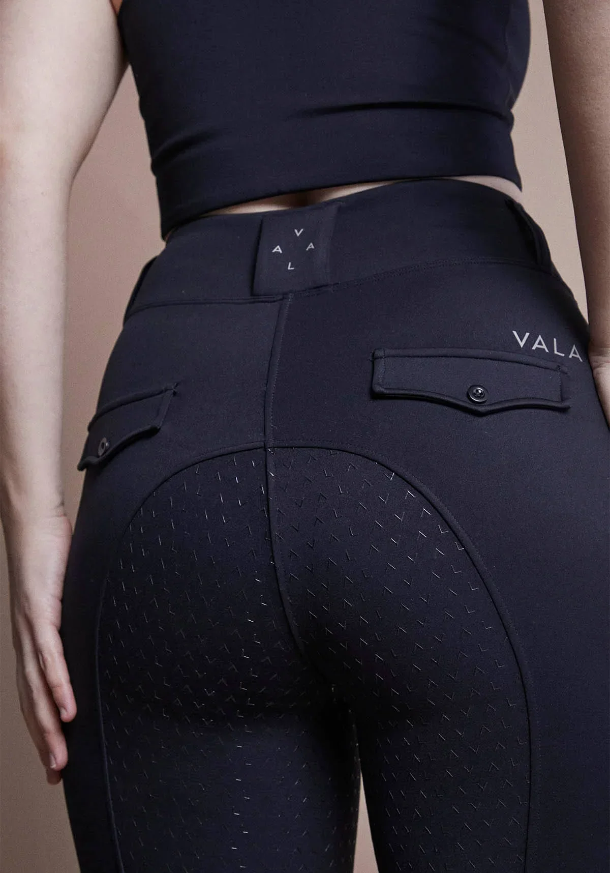 Sculpt And Smooth Riding Breeches - Black - Image 14