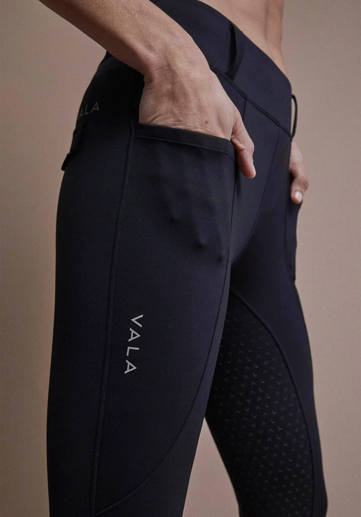 Sculpt And Smooth Riding Breeches - Black - Image 8