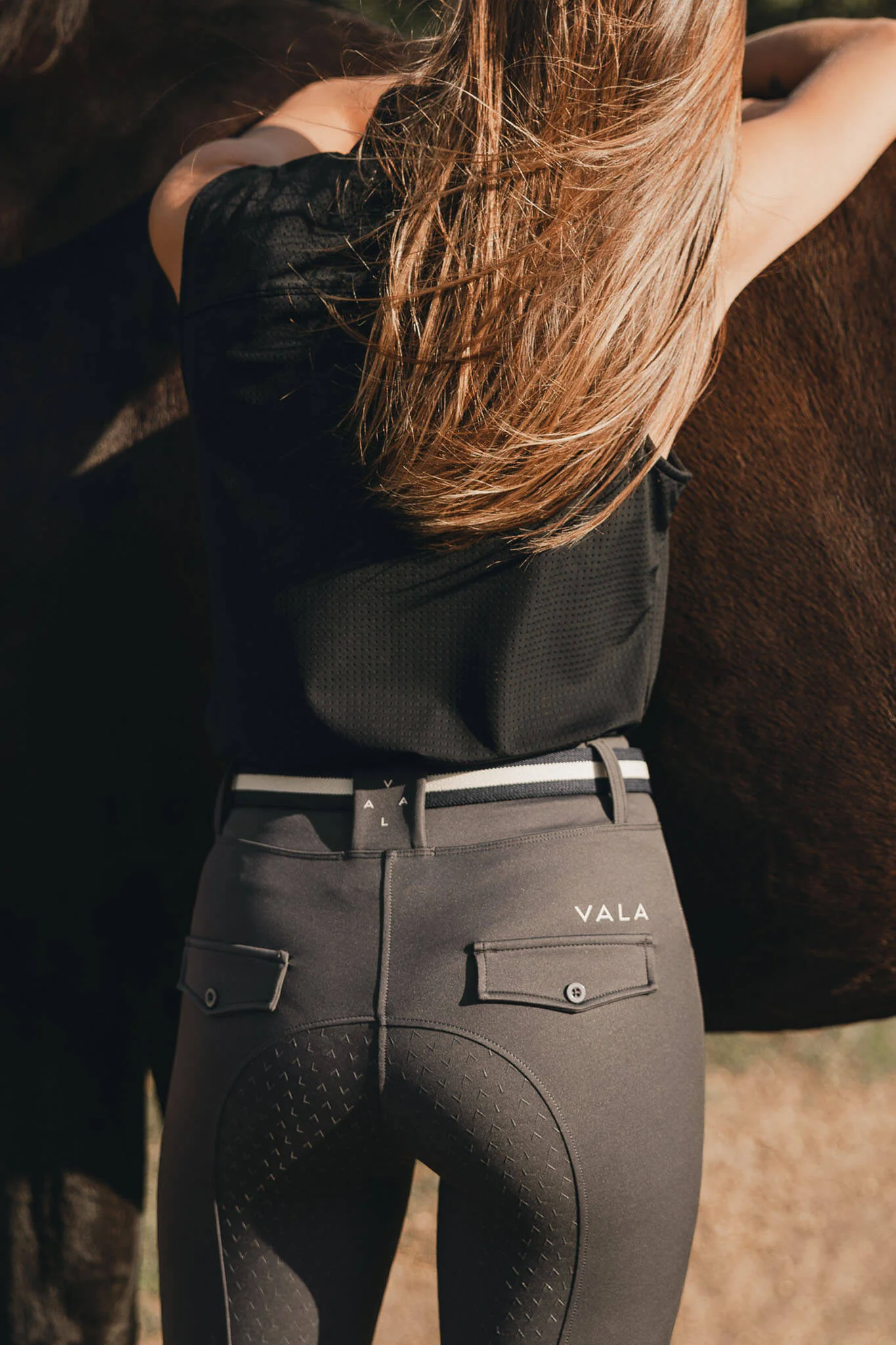 Sculpt And Smooth Riding Breeches - Graphite - Image 5