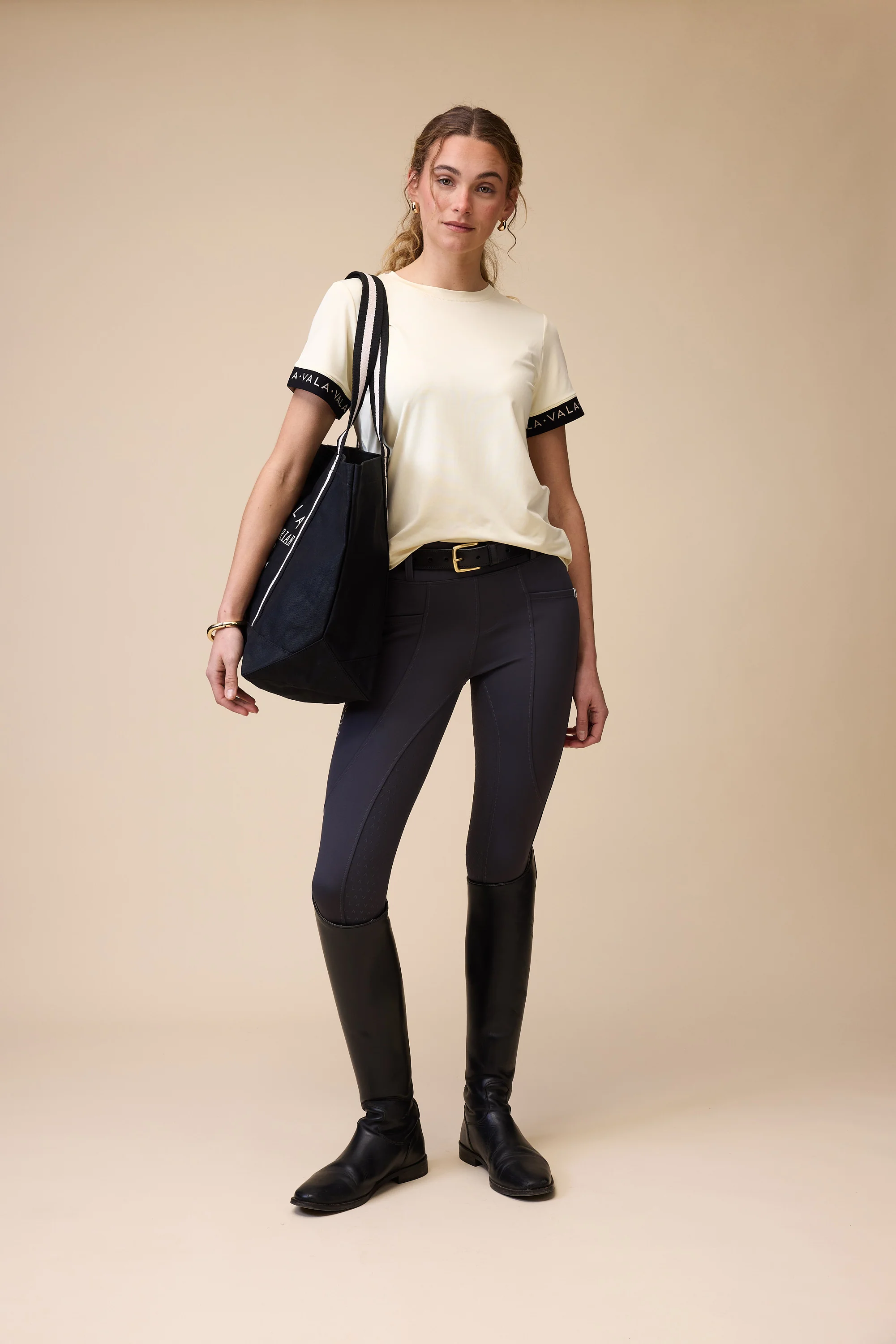 Sculpt And Smooth Riding Breeches - Graphite - Image 8