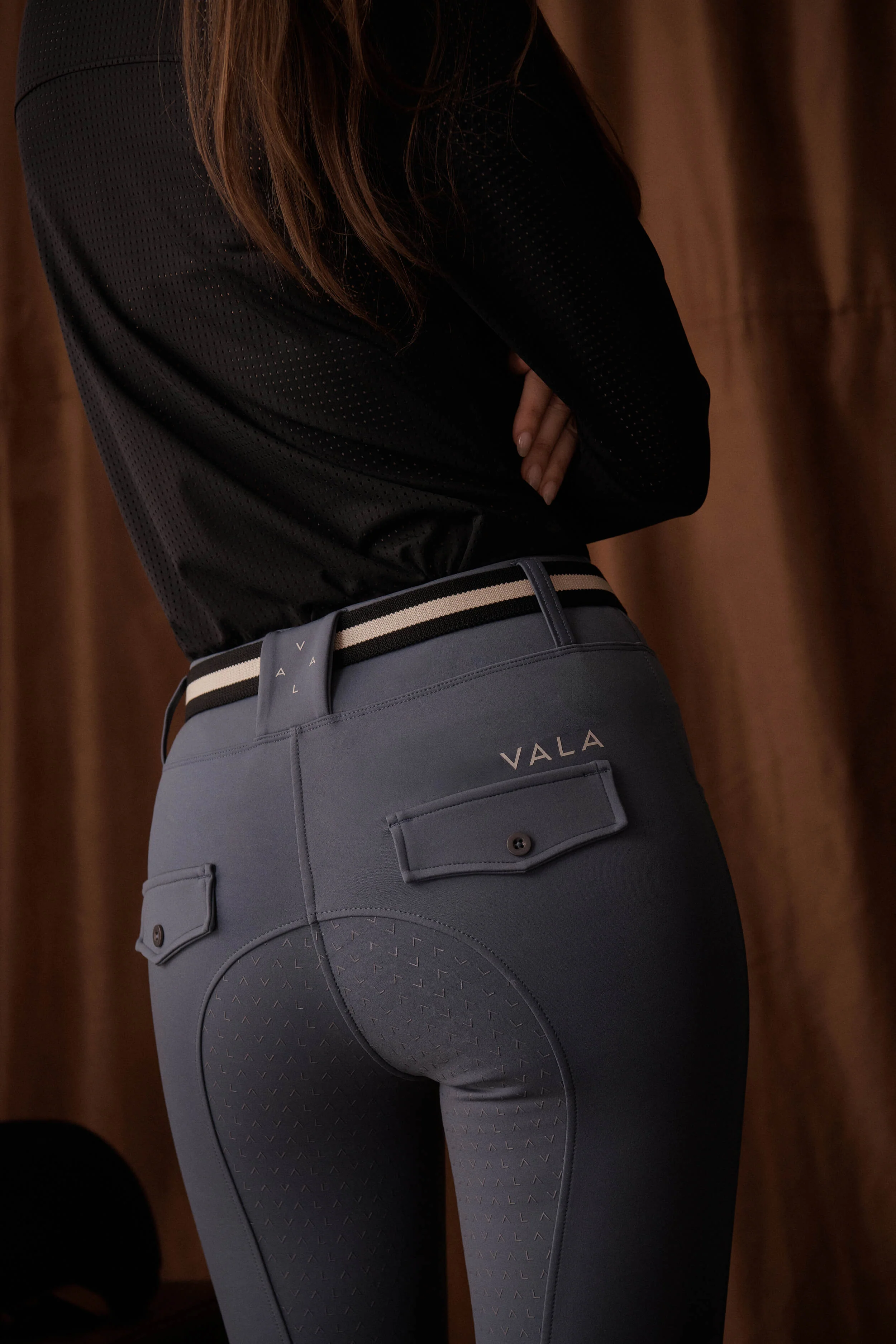 Sculpt And Smooth Riding Breeches - Storm - Image 10