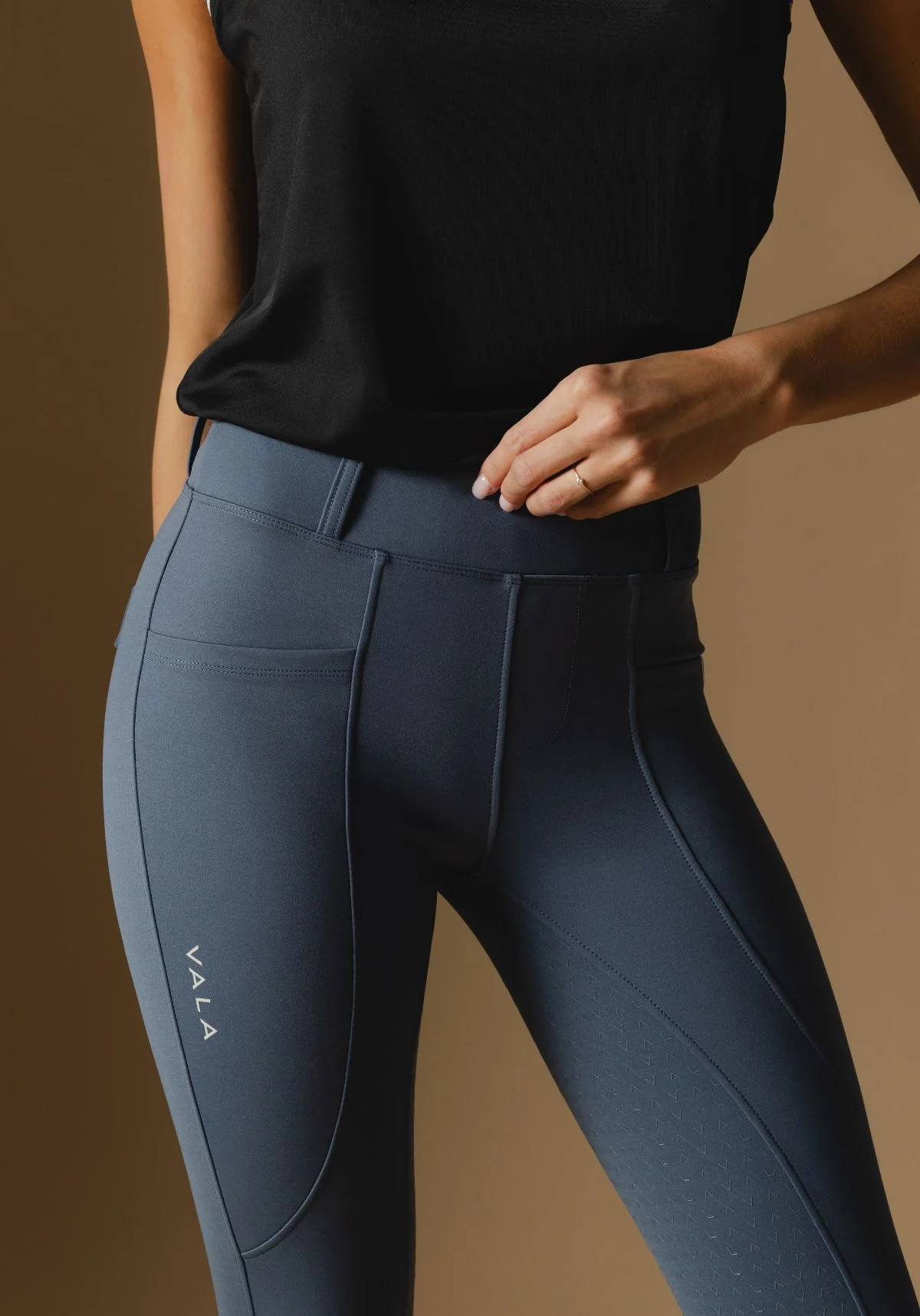 Sculpt And Smooth Riding Breeches - Storm - Image 2
