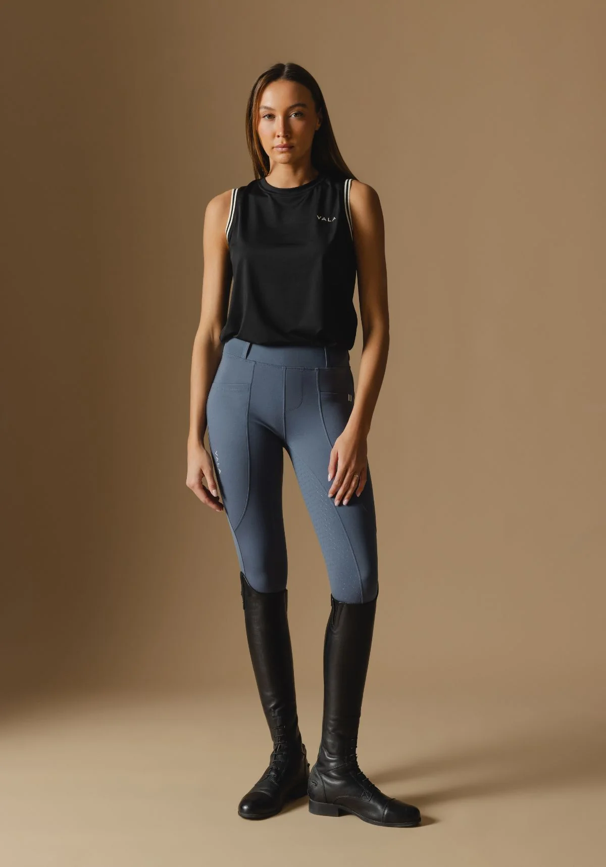 Sculpt And Smooth Riding Breeches - Storm - Image 3