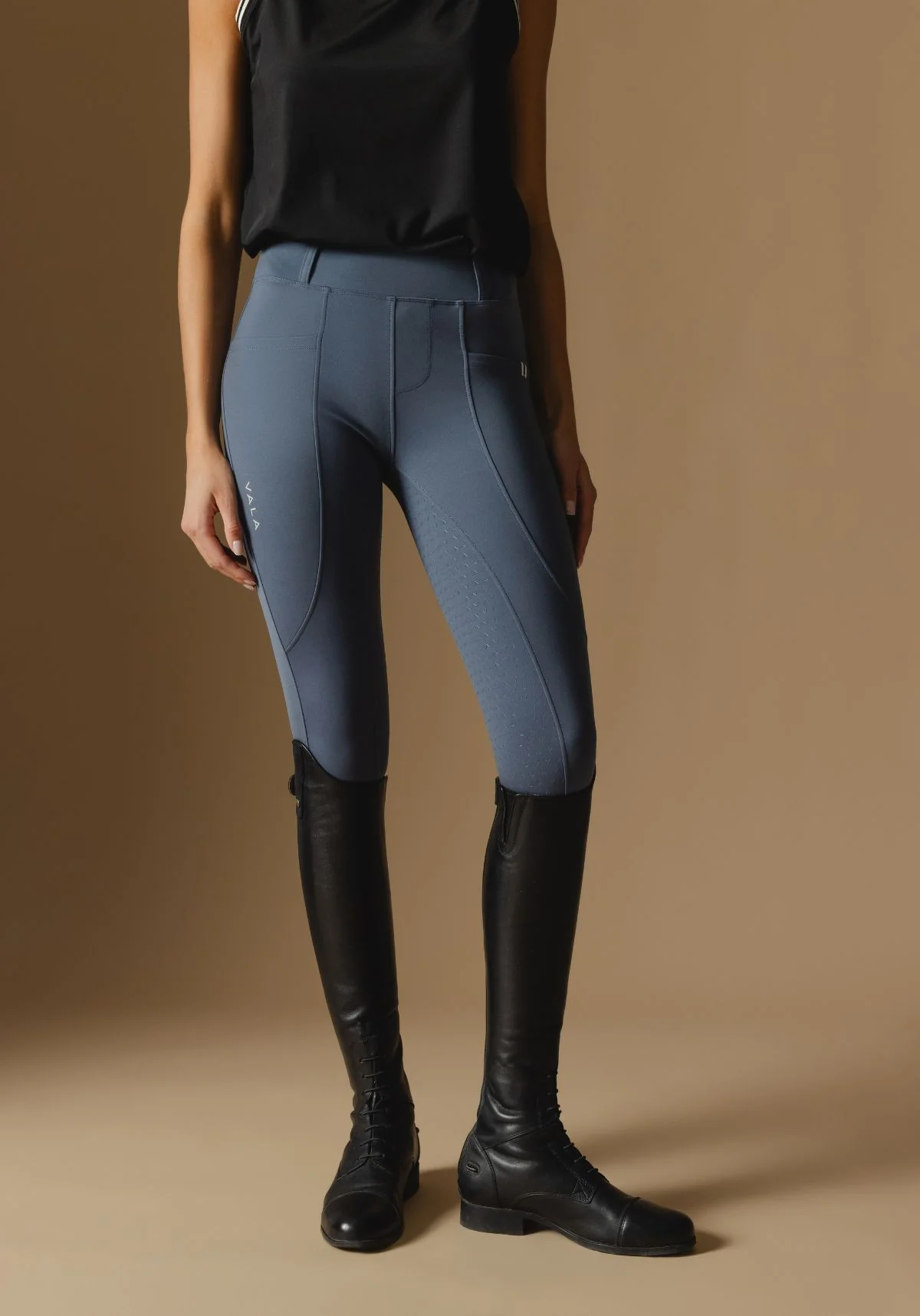 Sculpt And Smooth Riding Breeches - Storm - Image 4