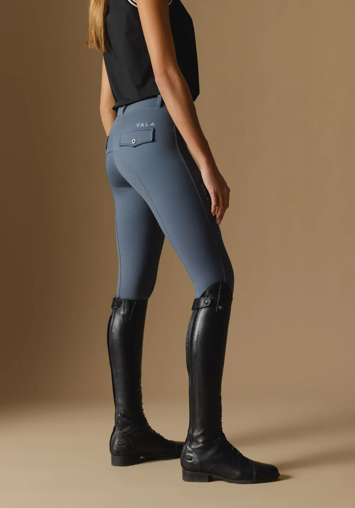 Sculpt And Smooth Riding Breeches - Storm - Image 5