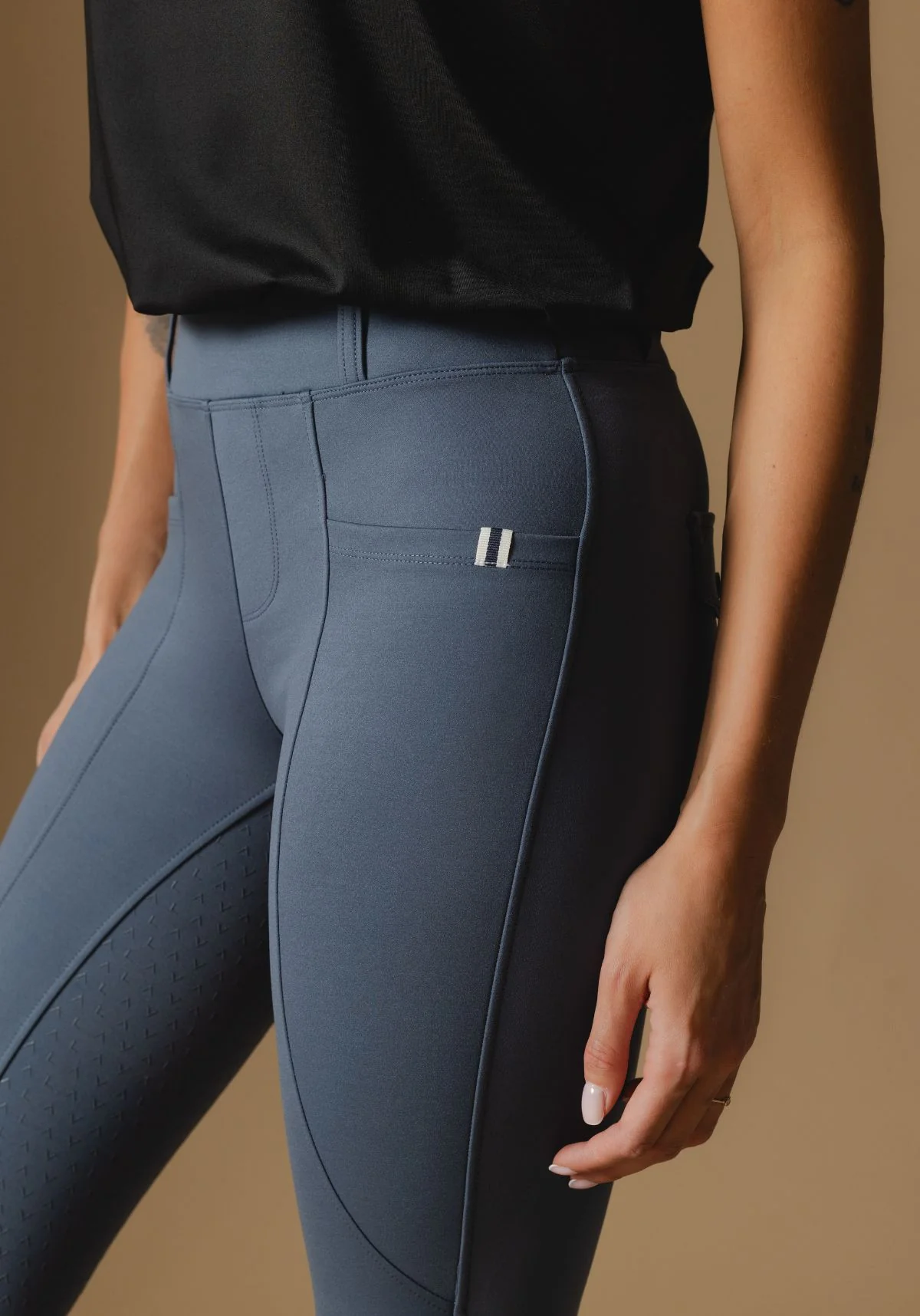 Sculpt And Smooth Riding Breeches - Storm - Image 8