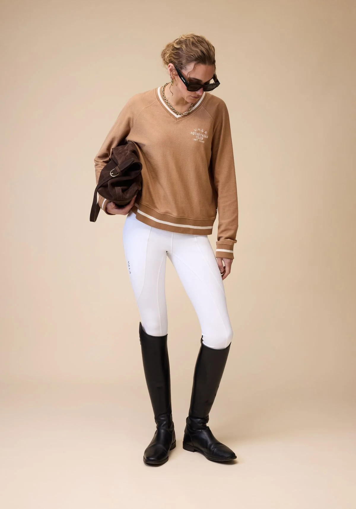 Sculpt And Smooth Riding Breeches - White - Image 4