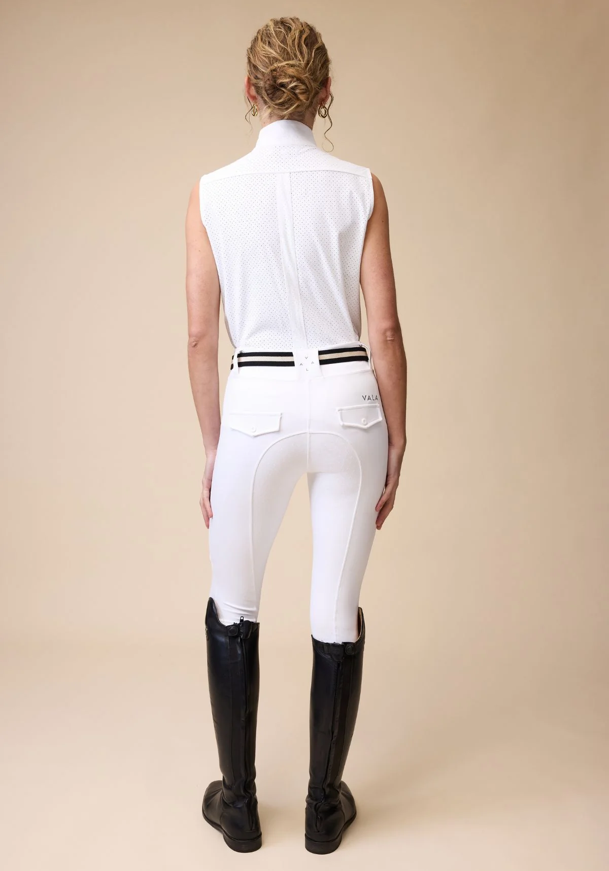 Mesh Show Shirt S/Less - White - Image 5