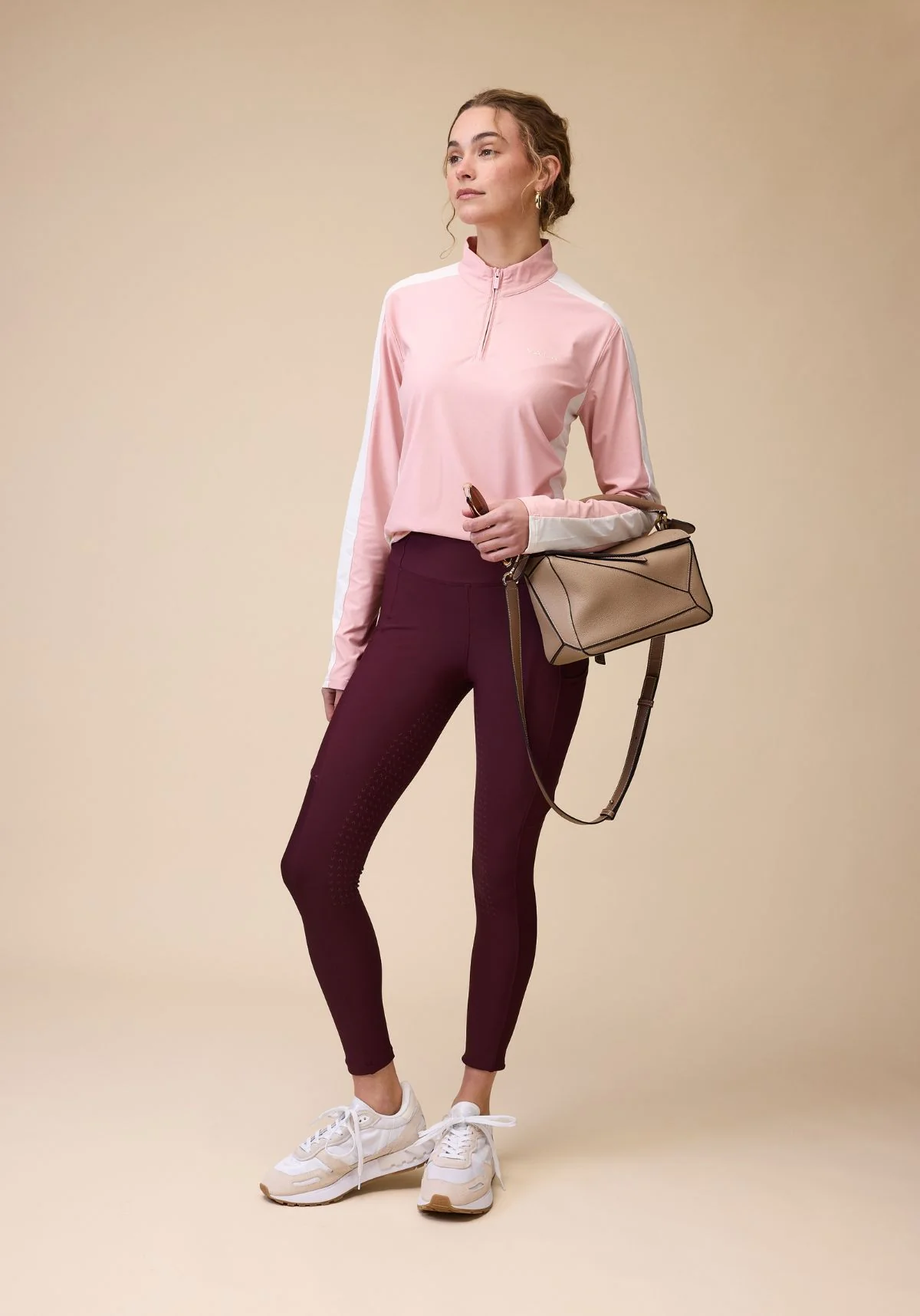 SPF 50+ Sun Protection Shirt - Pastel Pink - Image 5