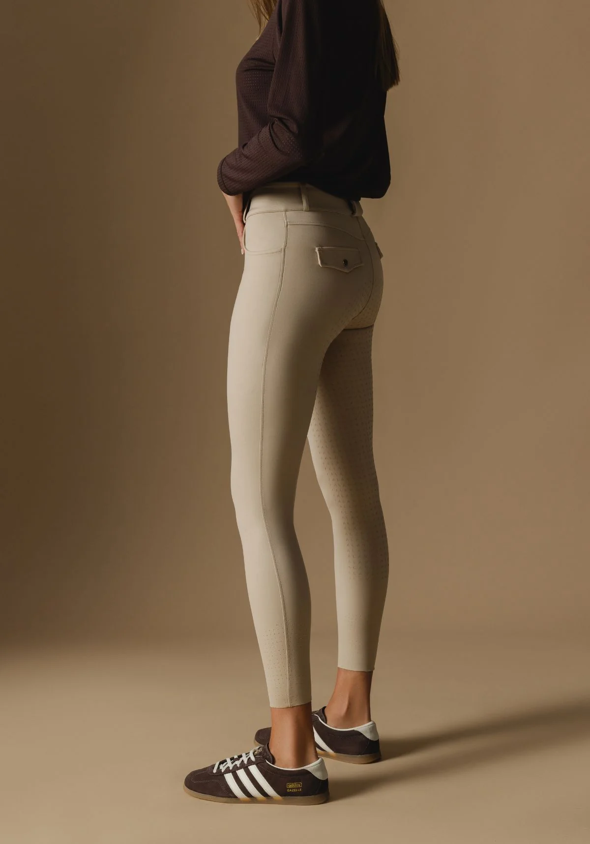 Ultimate Button Up Breeches - Beige - Image 7