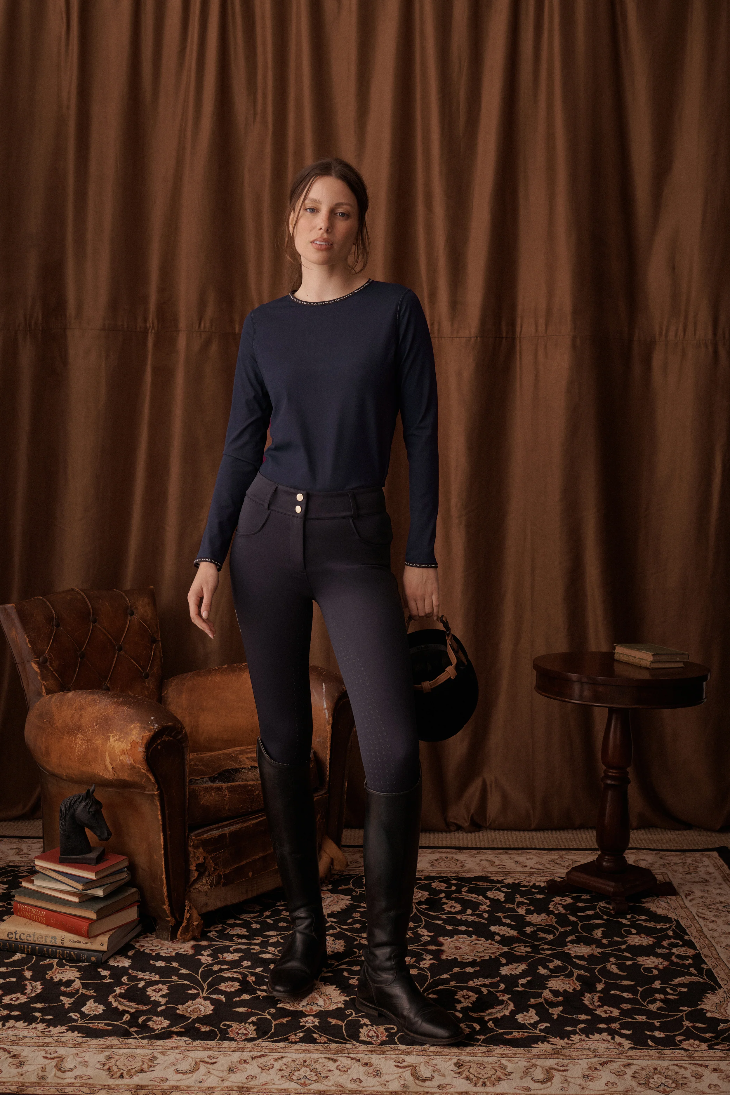 Ultimate Button Up Breeches - Navy - Image 8