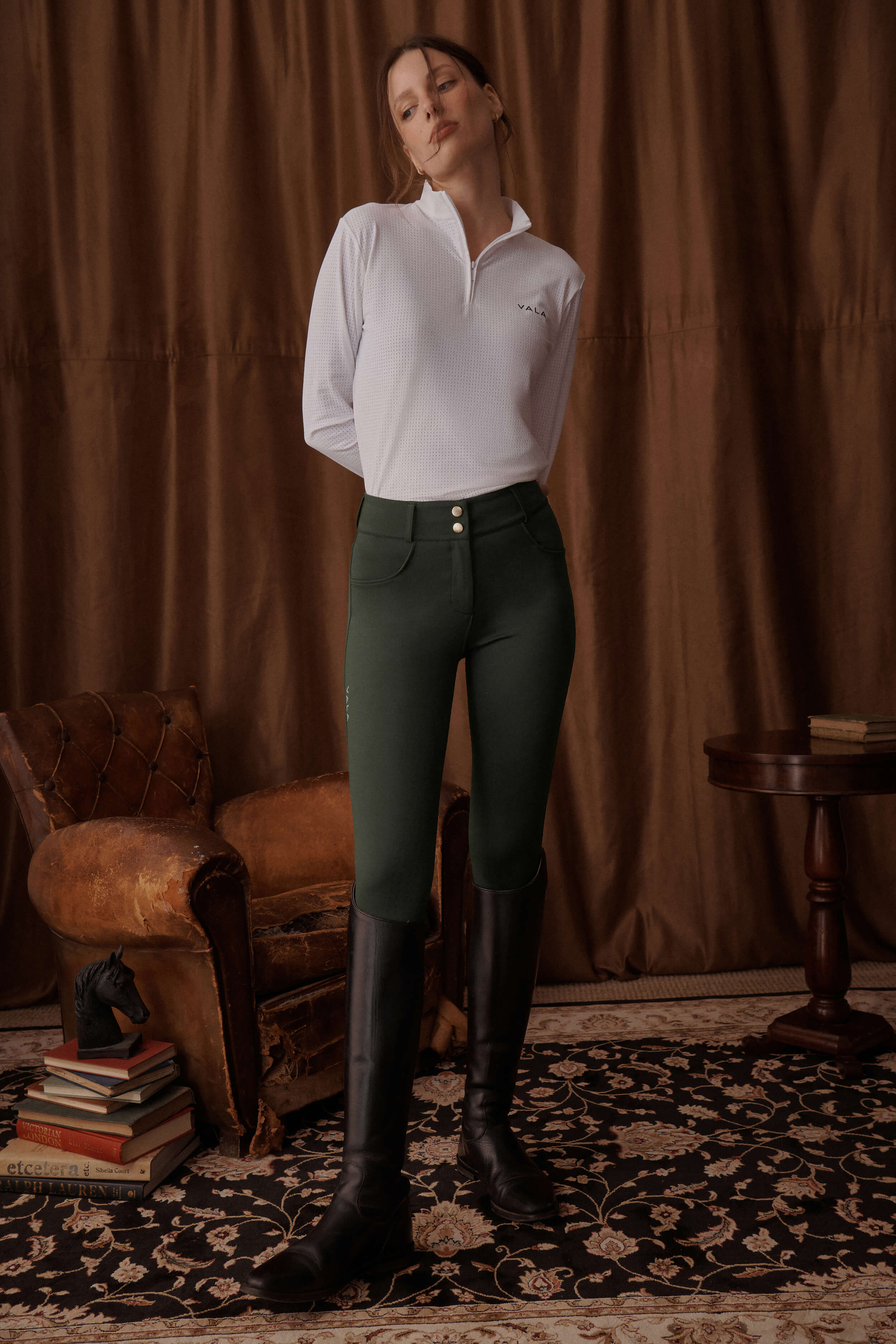 Ultimate Button Up Breeches - Olive - Image 14