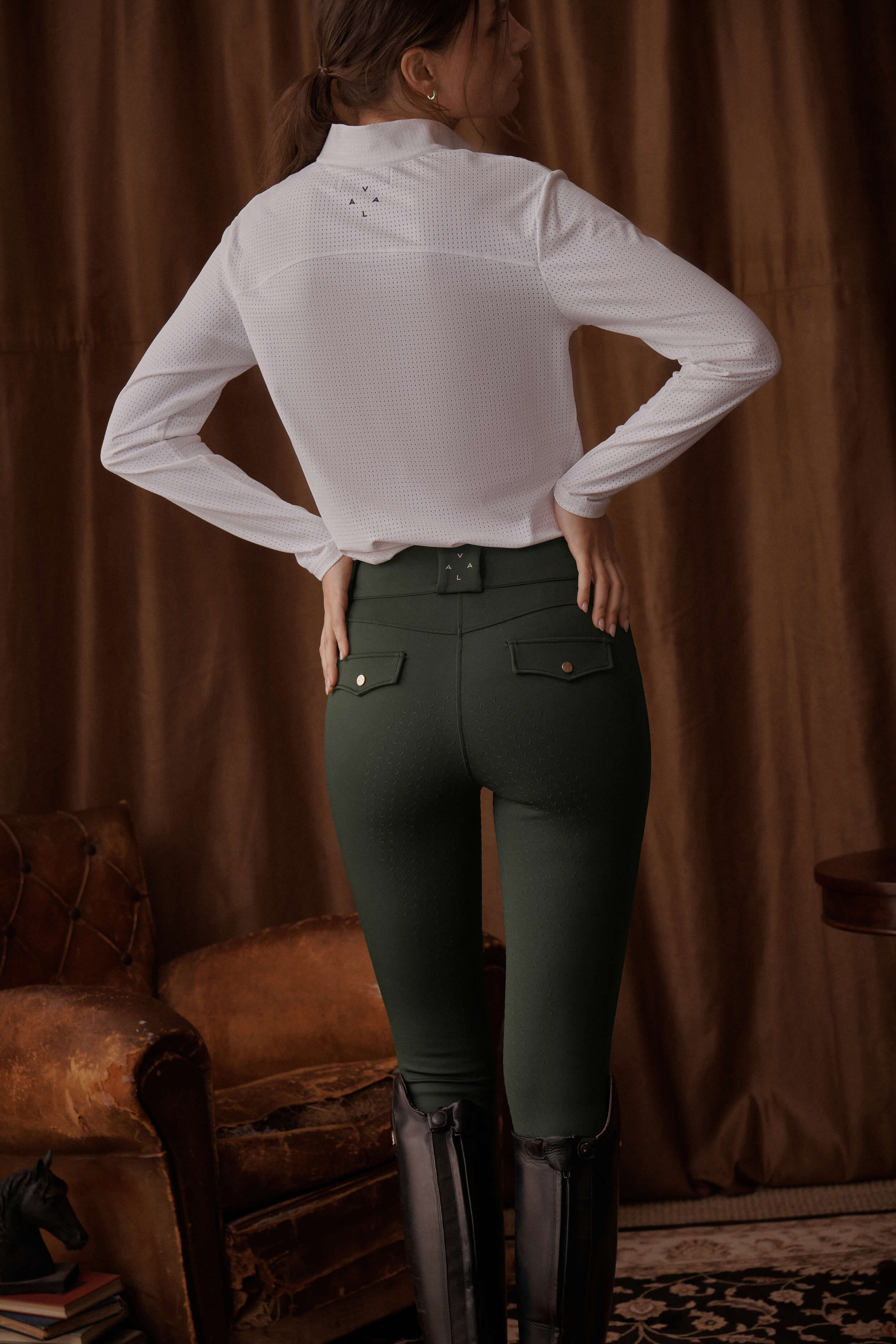Ultimate Button Up Breeches - Olive - Image 4