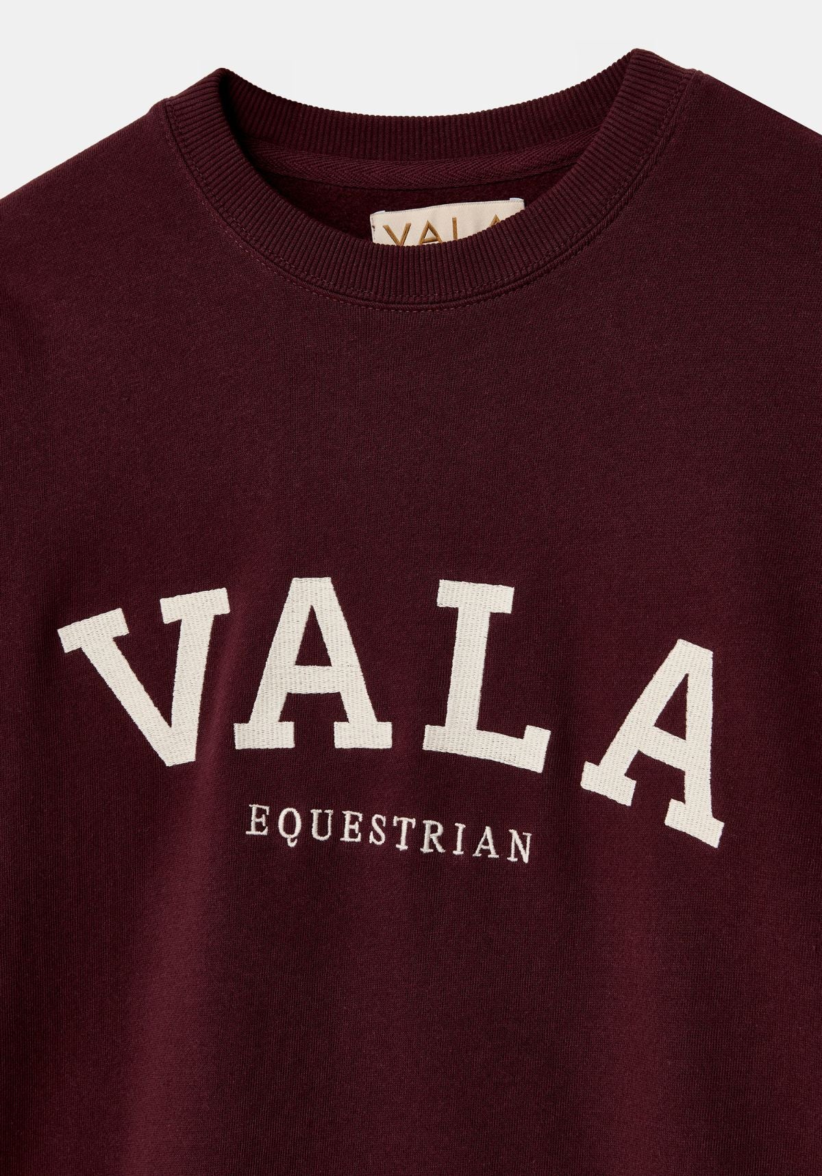 VALA Academy Fleece - Deep Cherry - Image 4