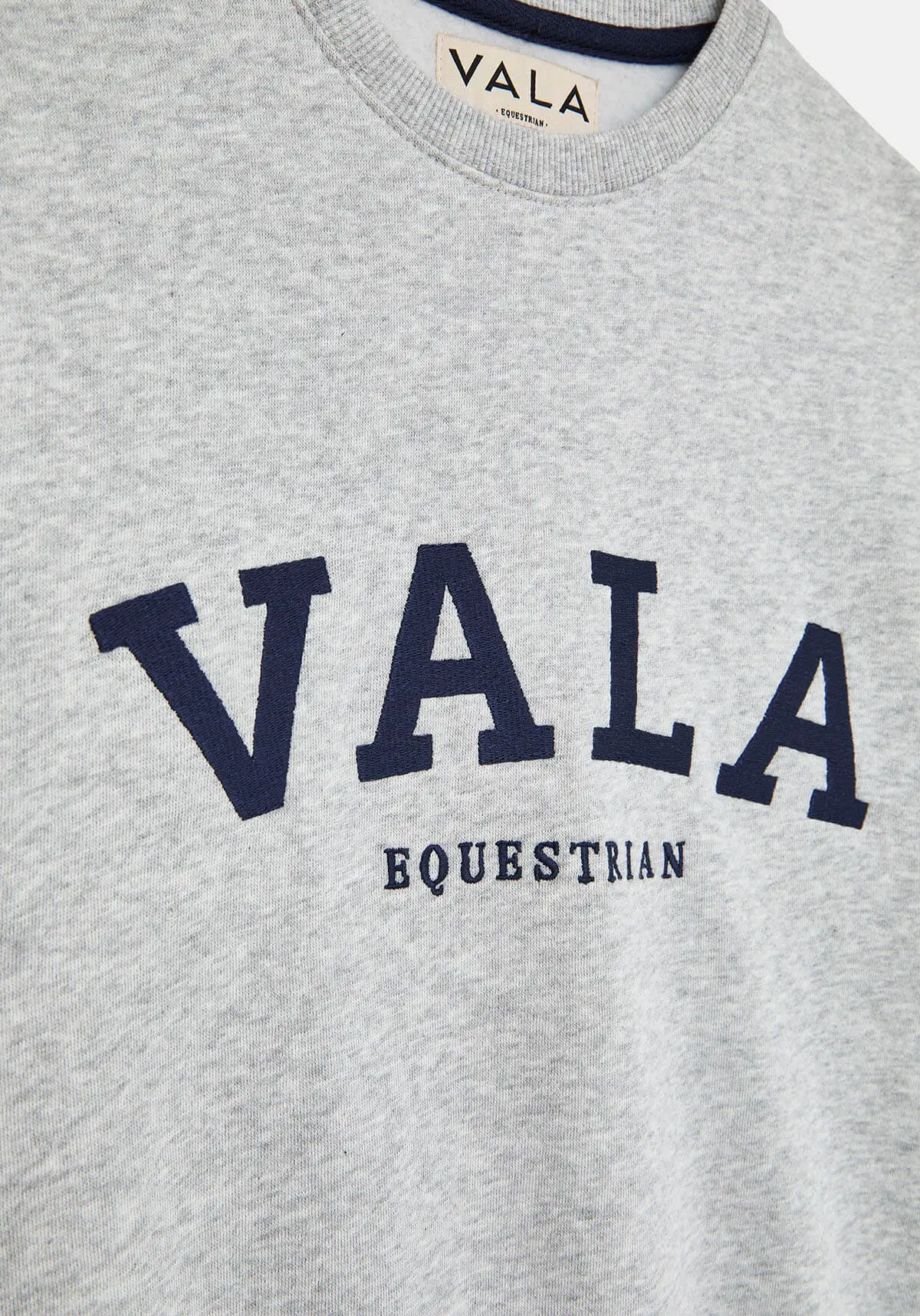 VALA Academy Fleece - Grey Marle - Image 4