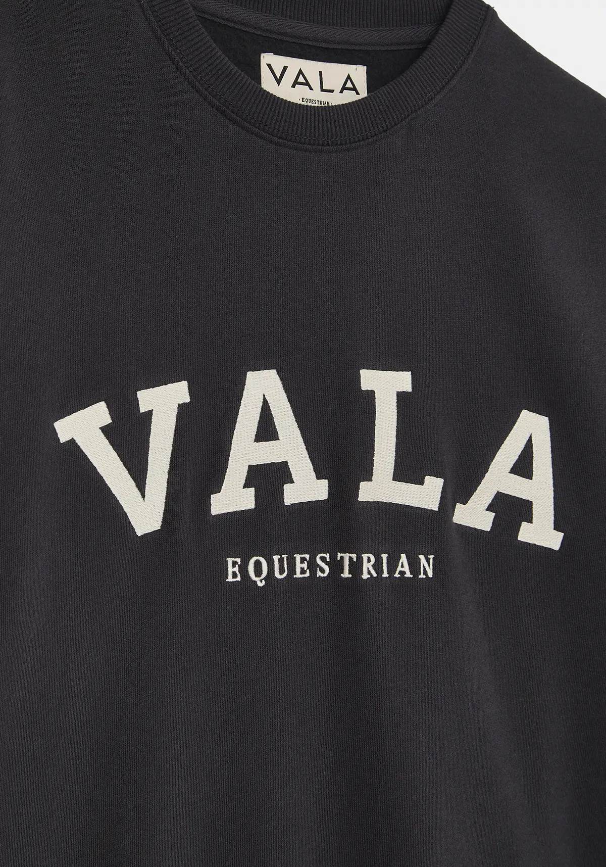 VALA Academy Fleece - Washed Black - Image 6
