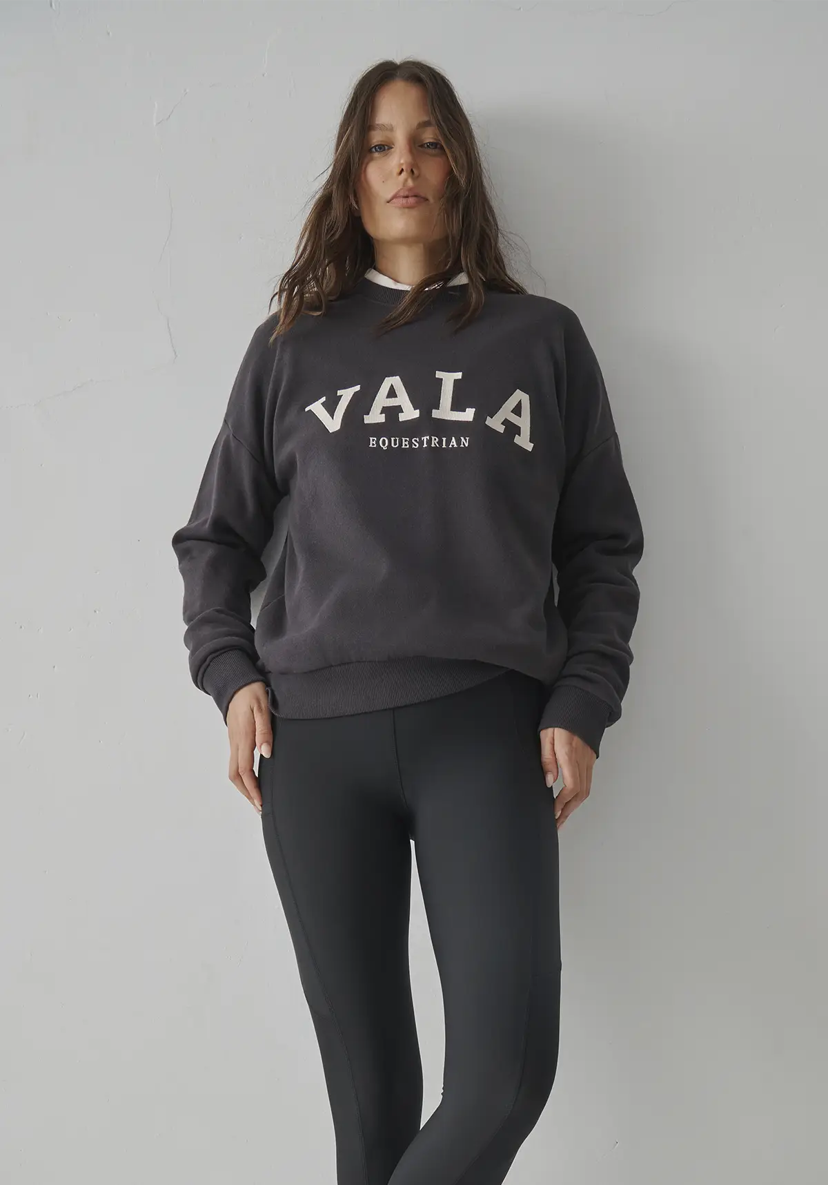 VALA Academy Fleece - Washed Black - Image 8