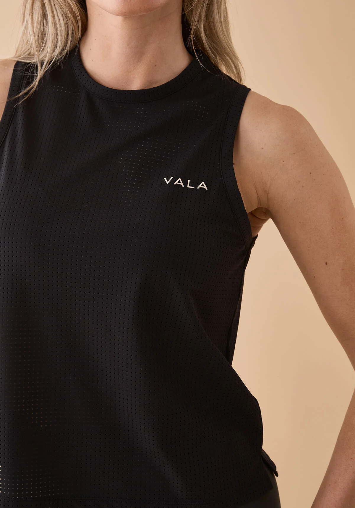 Mesh Tank - Black - Image 2