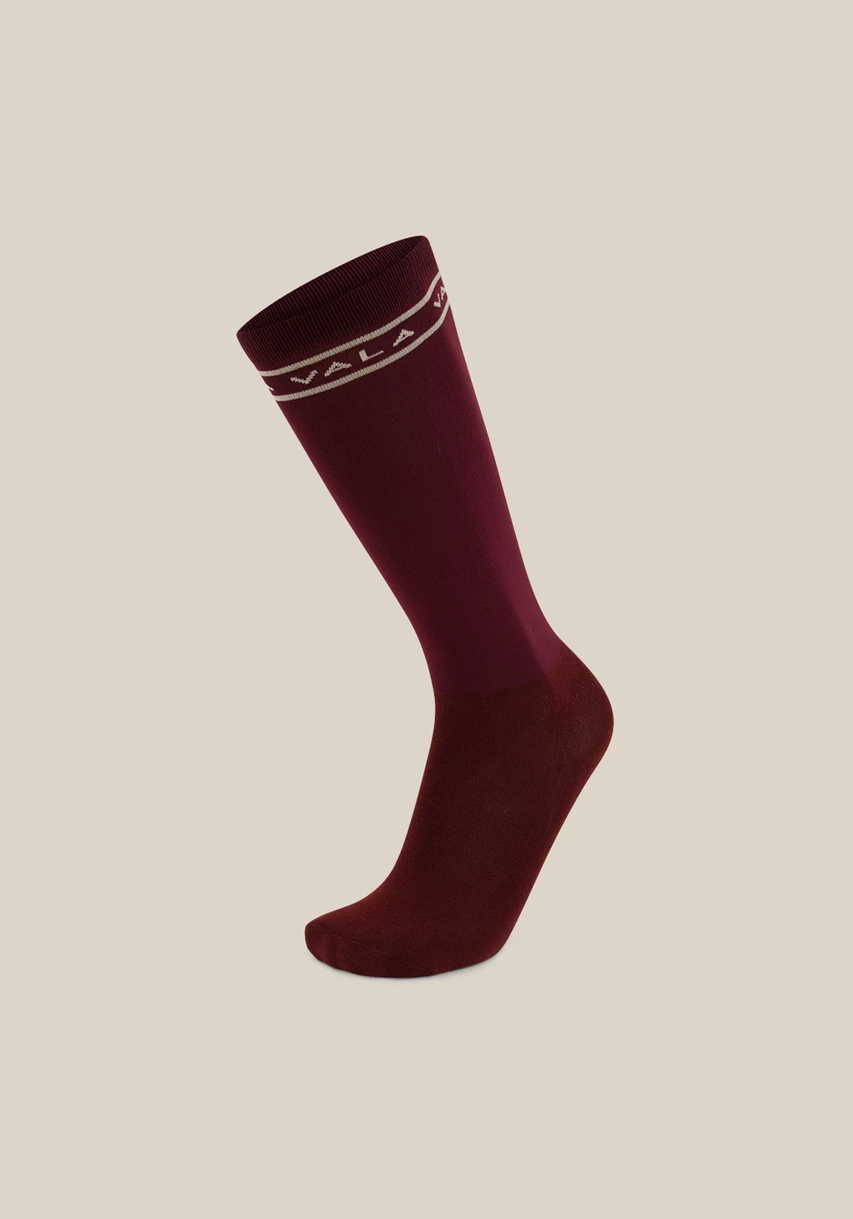 VALA Riding Socks - Deep Cherry