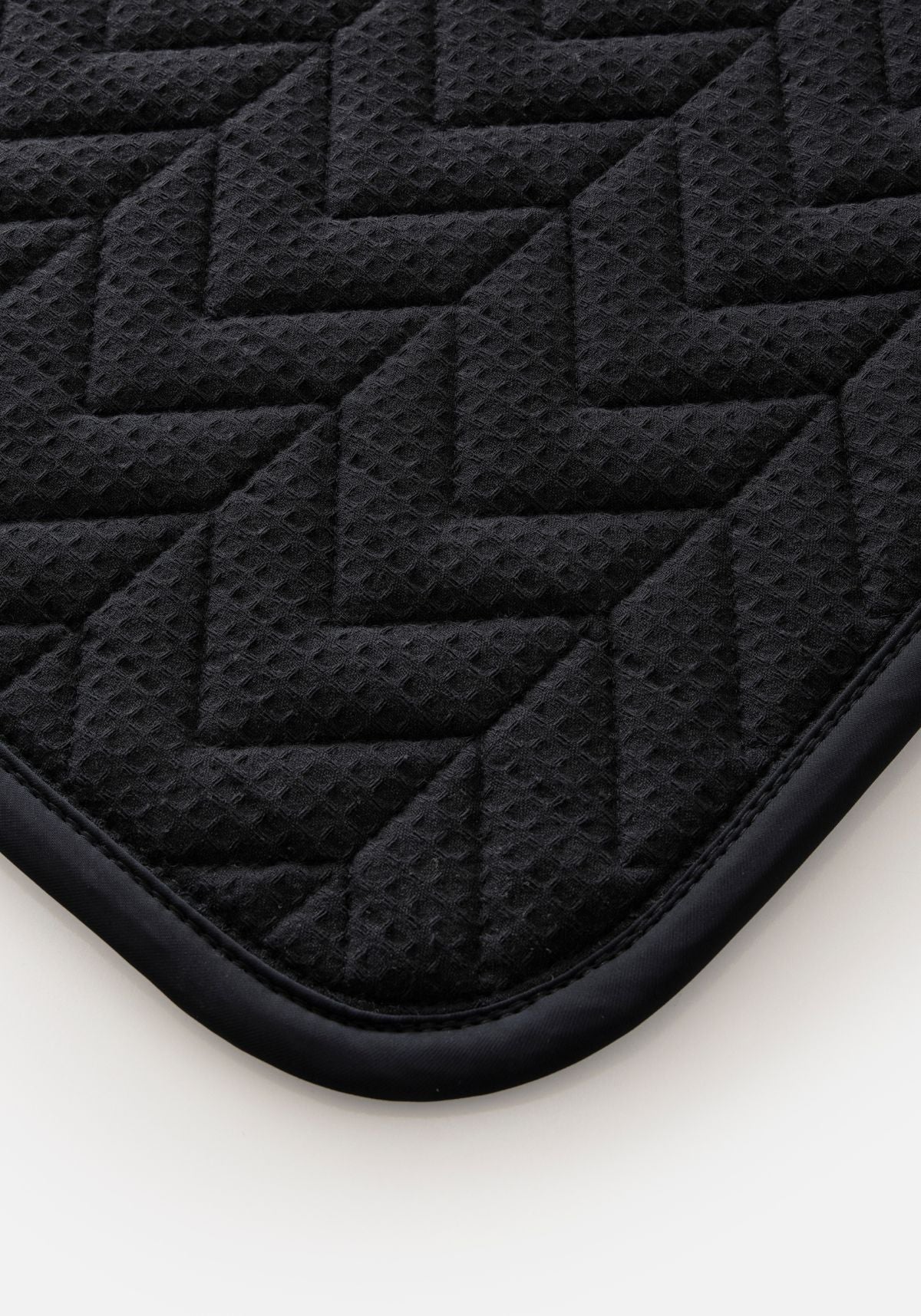 VALA Super Luxe Dressage Saddle Pad - Black - Image 3