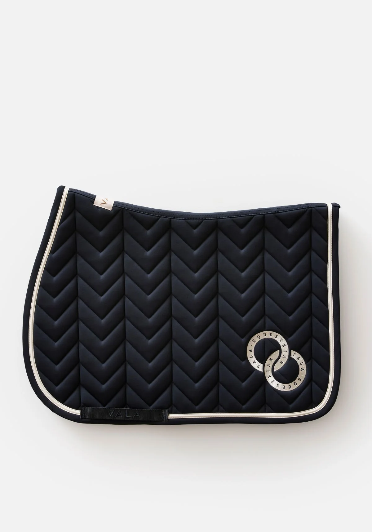 VALA Super Luxe Jump Saddle Pad - Black