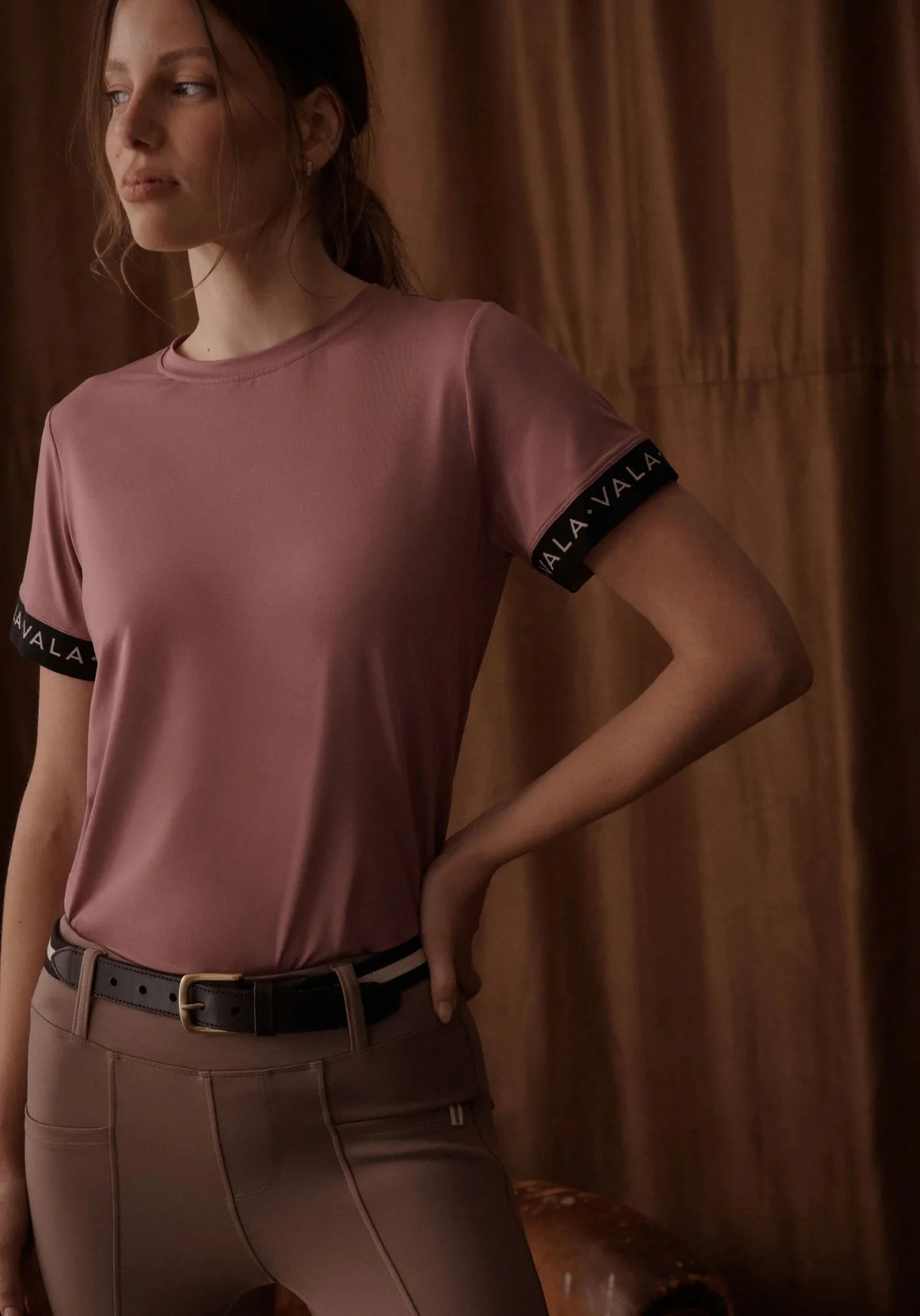 VALA Training Tee - Berry - Image 4