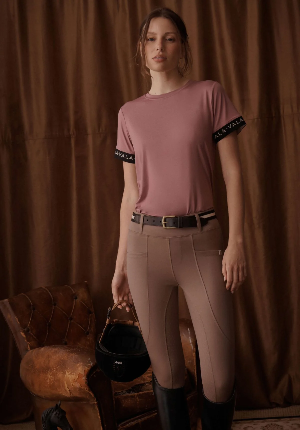 VALA Training Tee - Berry - Image 5