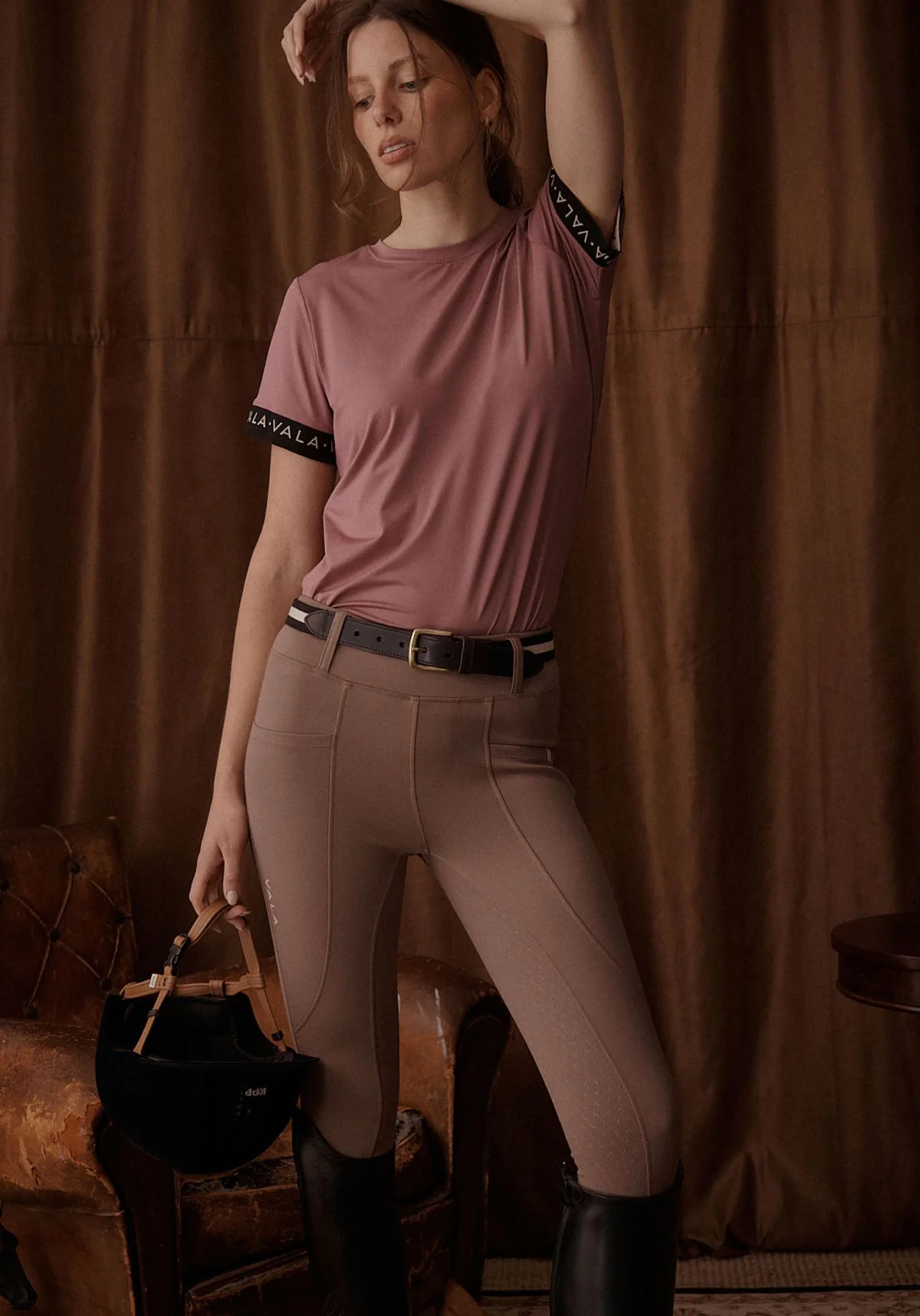 VALA Training Tee - Berry - Image 6