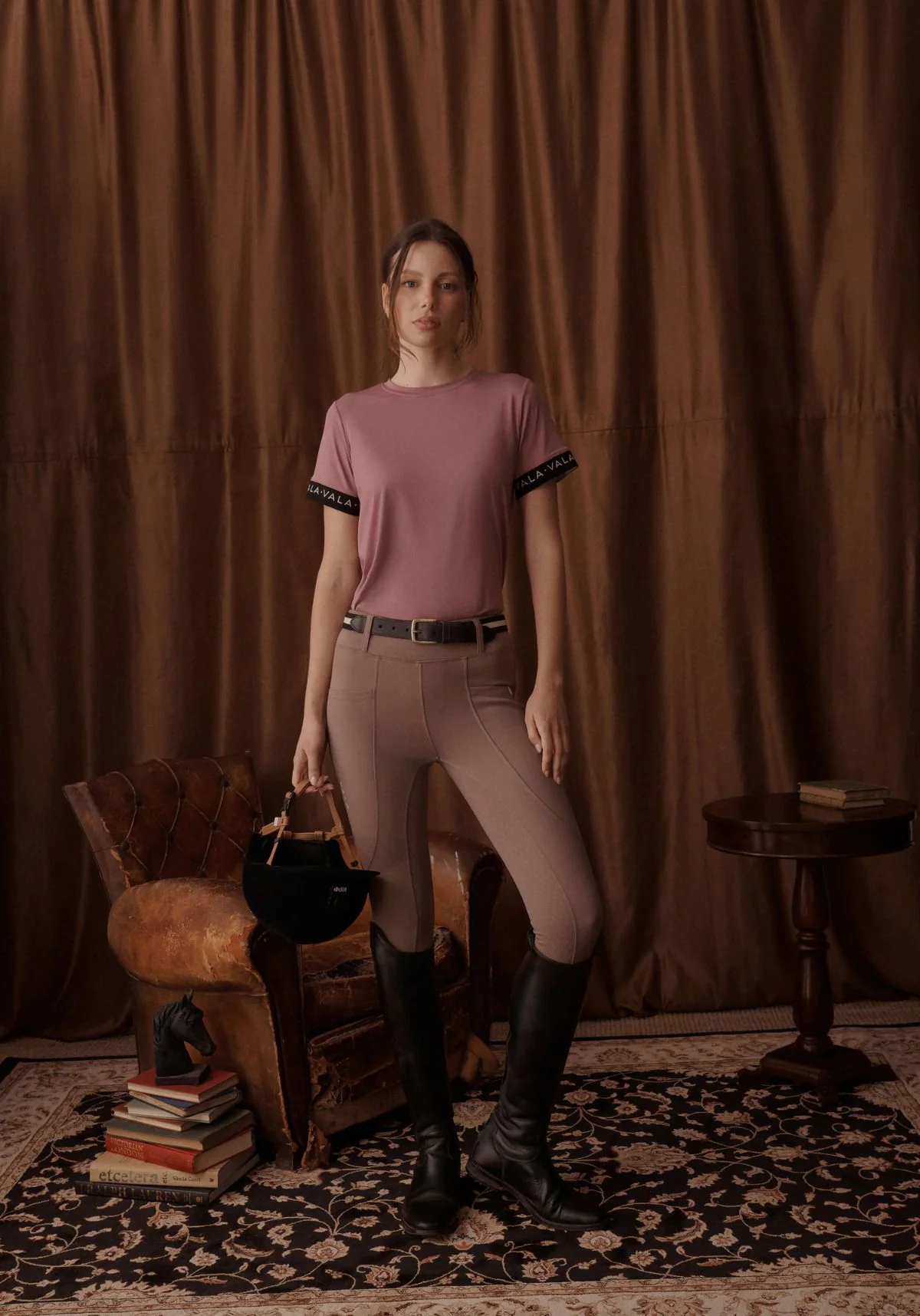 VALA Training Tee - Berry - Image 7