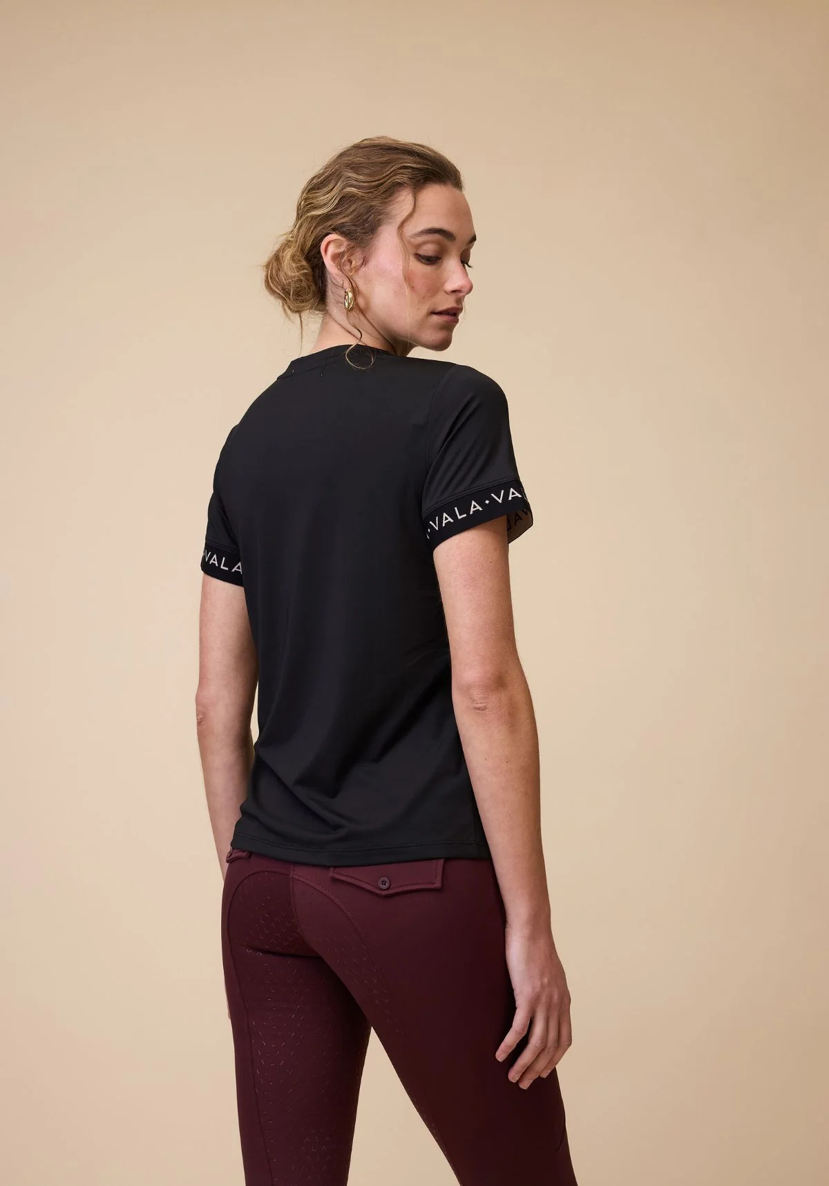 VALA Training Tee - Black - Image 5