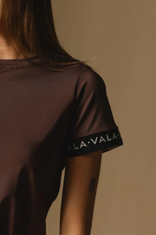 VALA Training Tee - Chocolate - Image 3